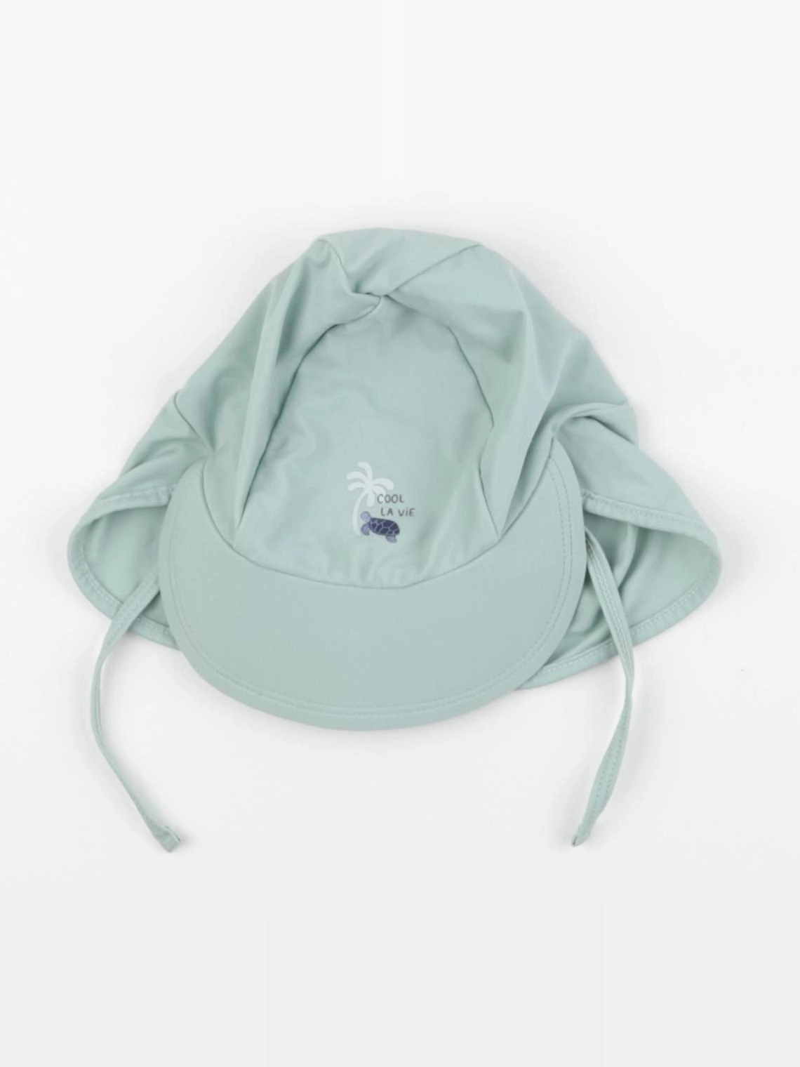 Vertbaudet - casquette bain vert - 12/18 mois
