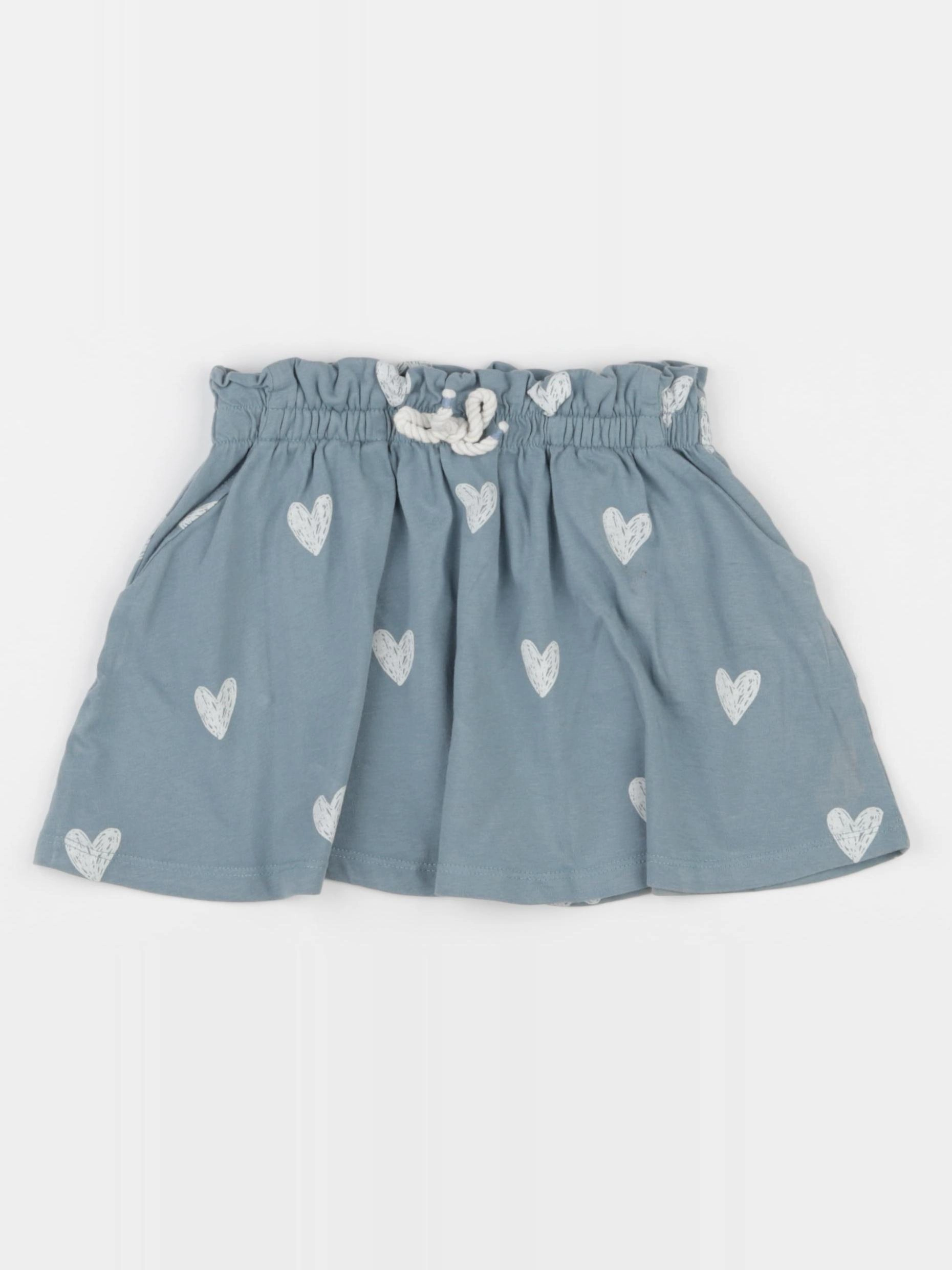 Vertbaudet - jupe bleu - 3 ans