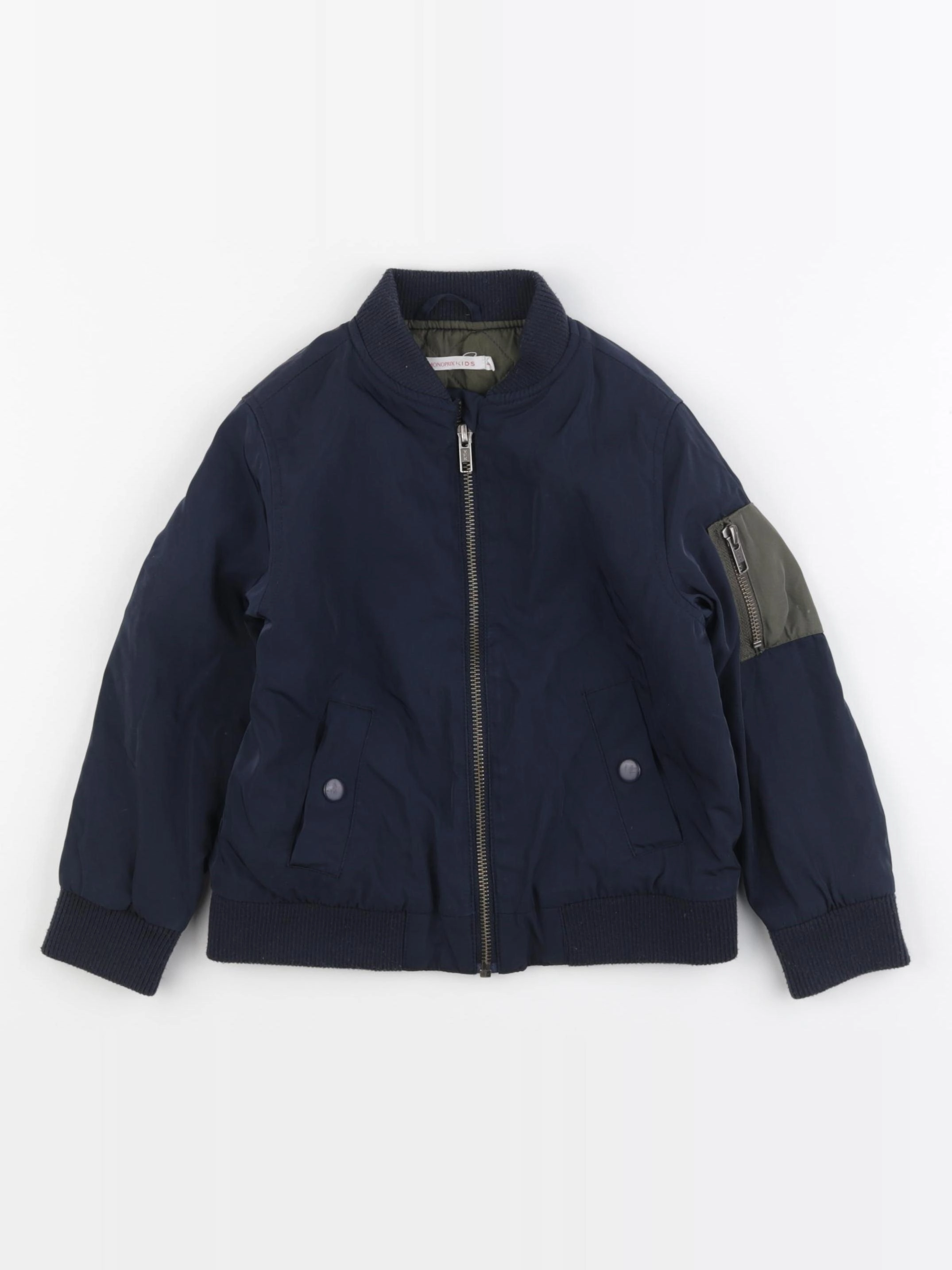Monoprix - imperméable bleu - 4 ans