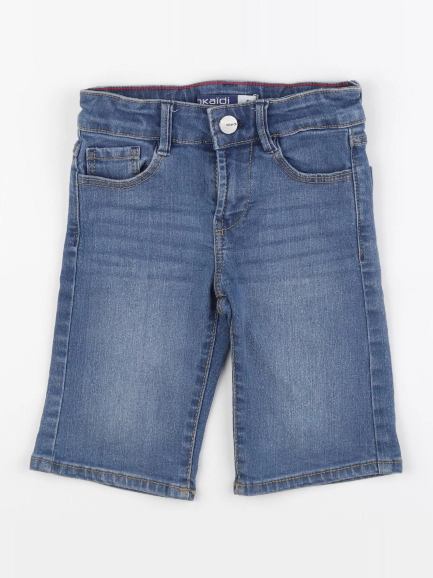 Okaidi - pantacourt bleu - 4 ans