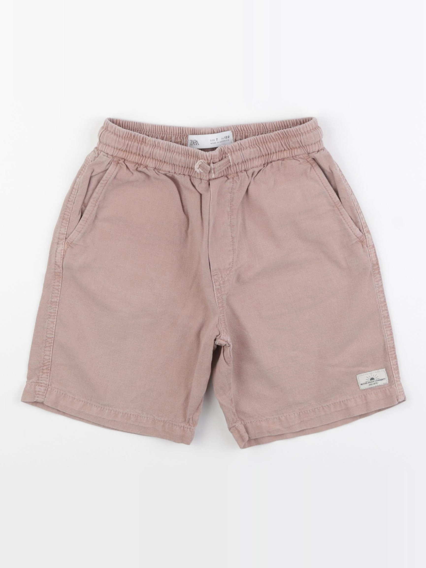 Zara - short marron - 7 ans
