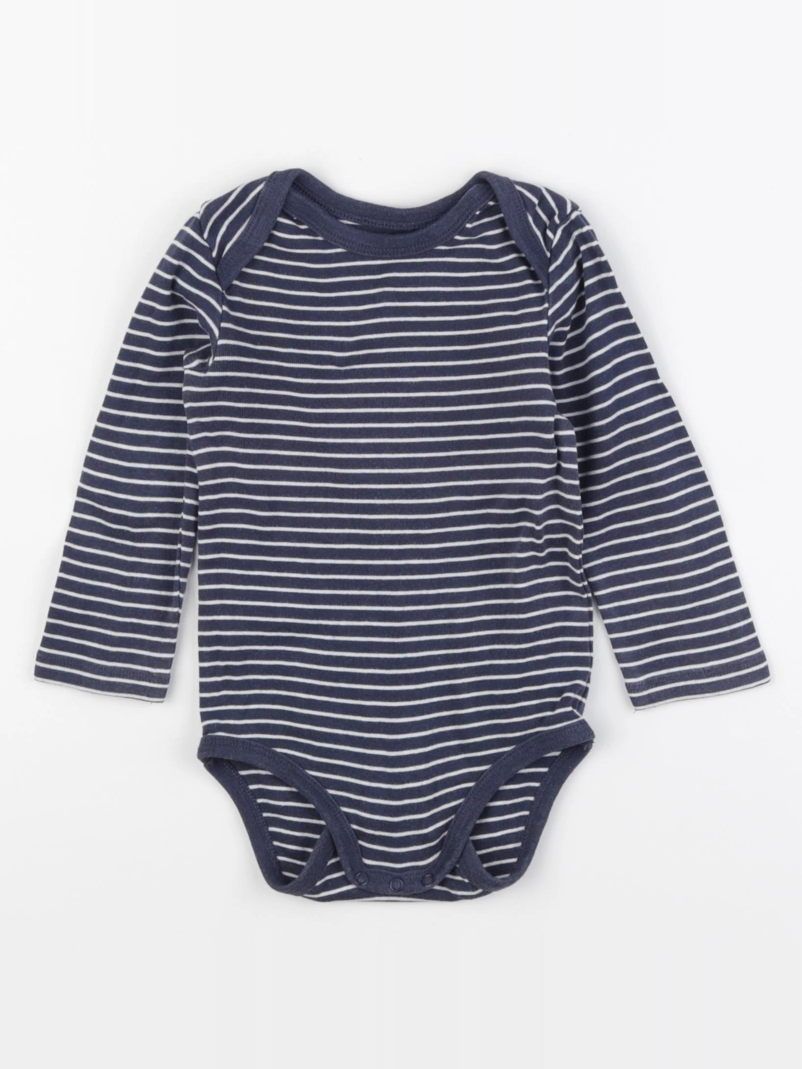 La Redoute - body bleu - 2 ans