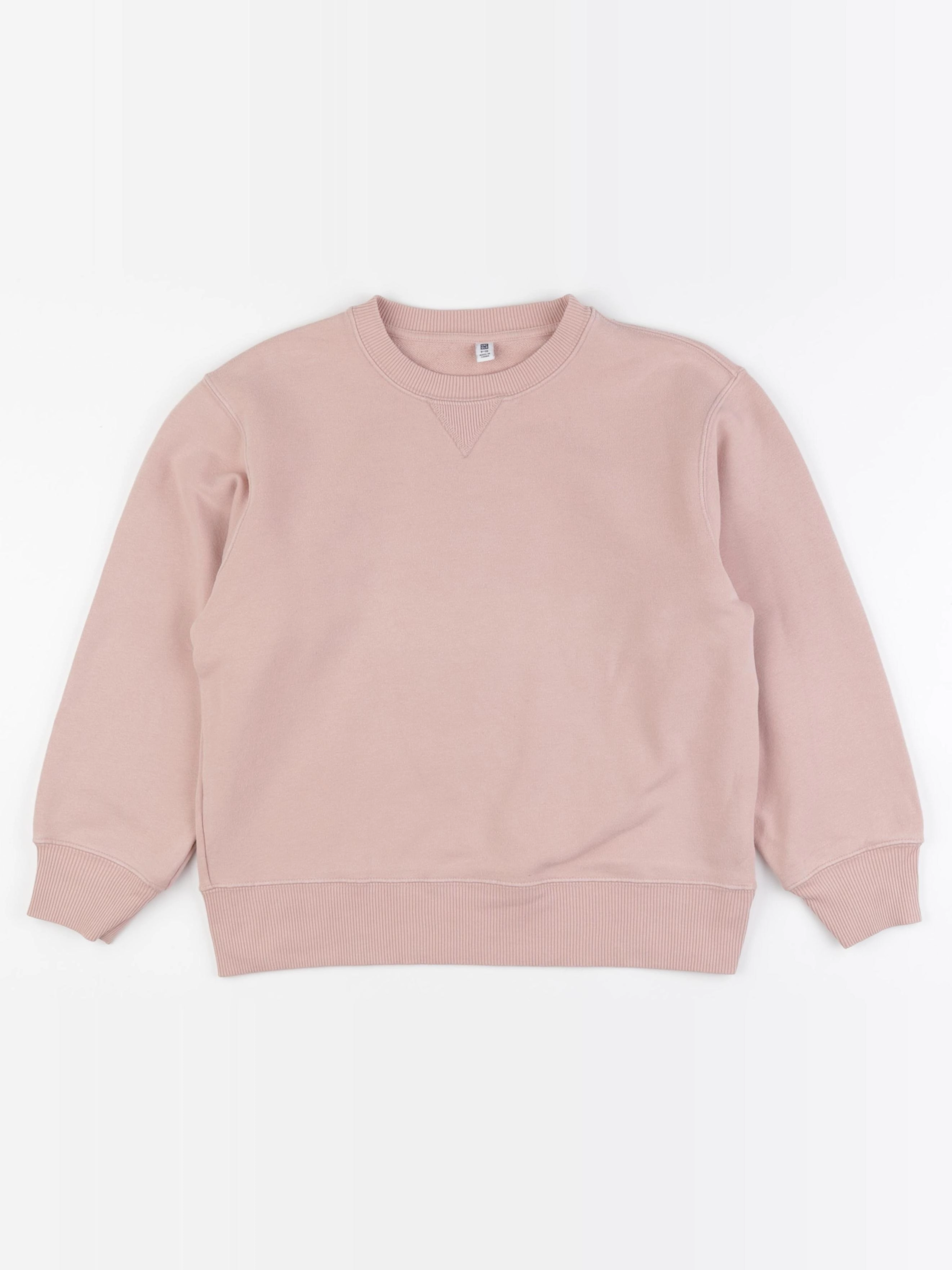 Uniqlo - sweat rose - 9/10 ans