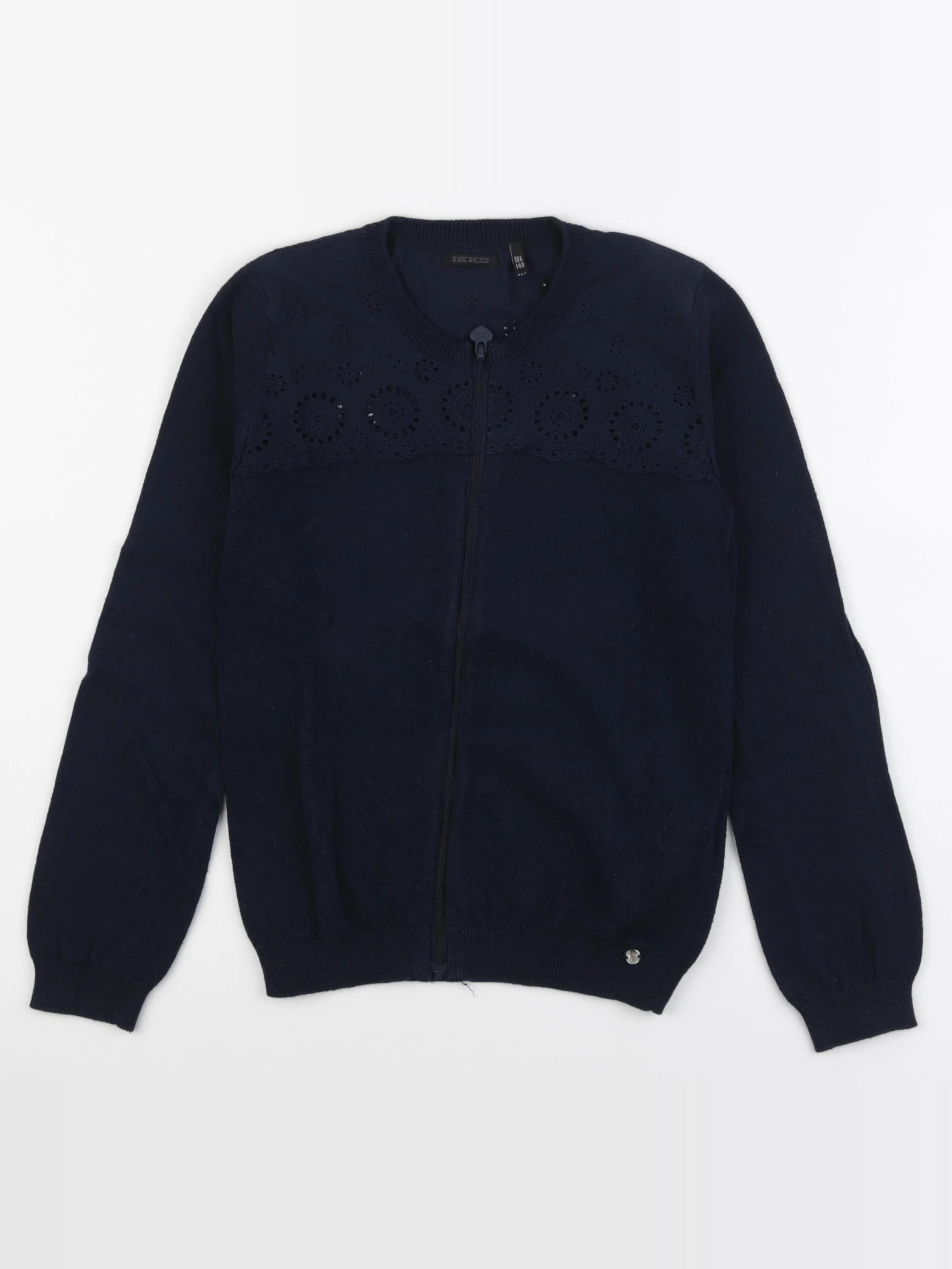 IKKS - gilet bleu - 10 ans