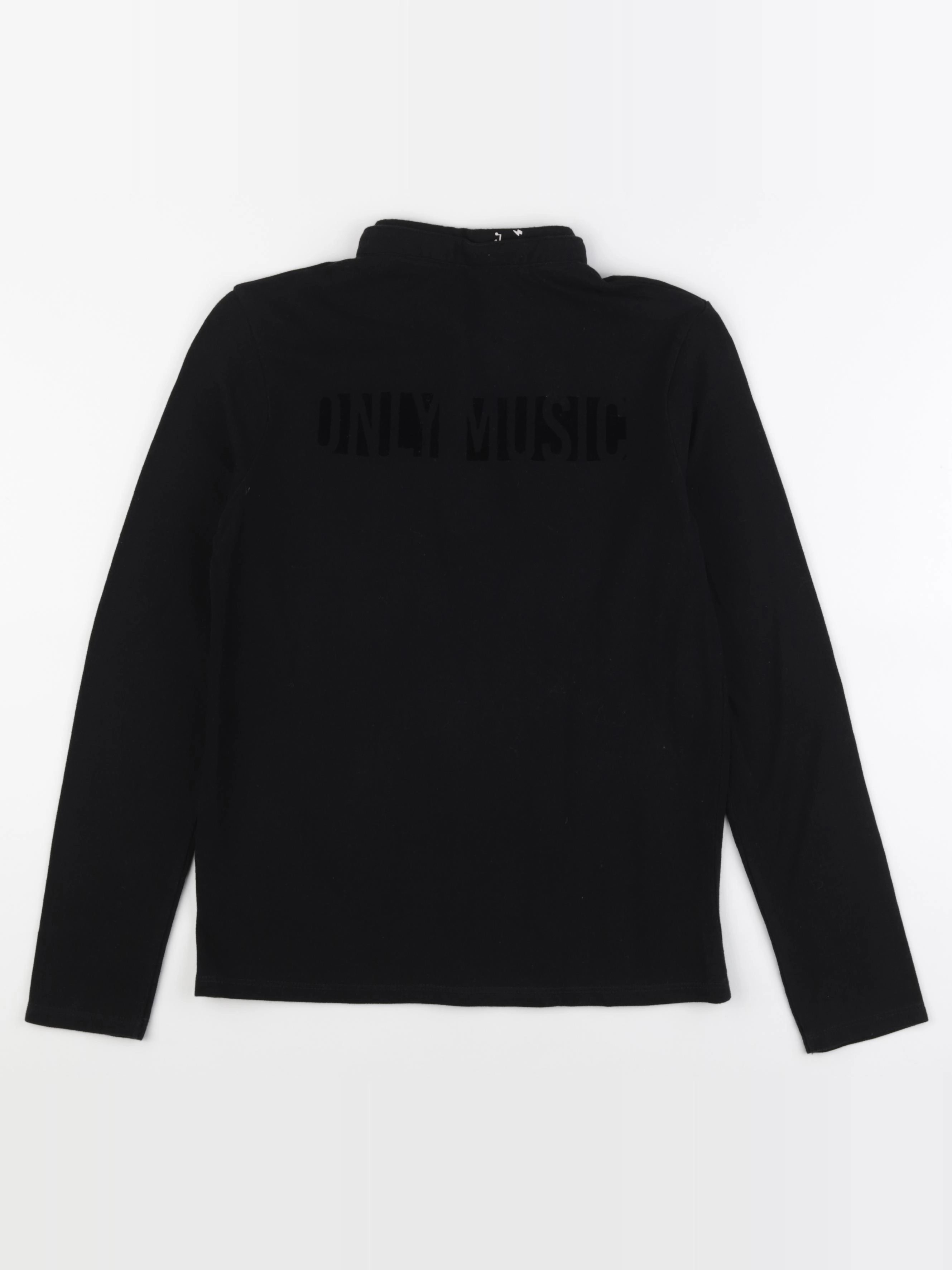 IKKS - polo imprimé au dos noir - 12 ans