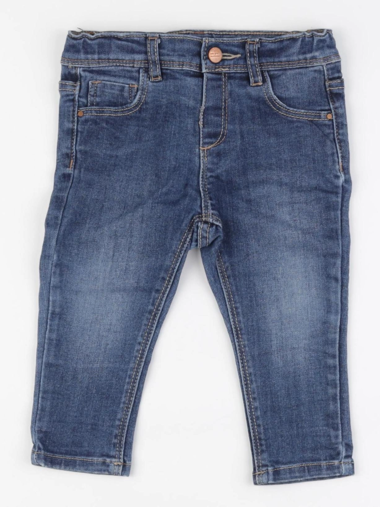 Zara - jean bleu - 9/12 mois