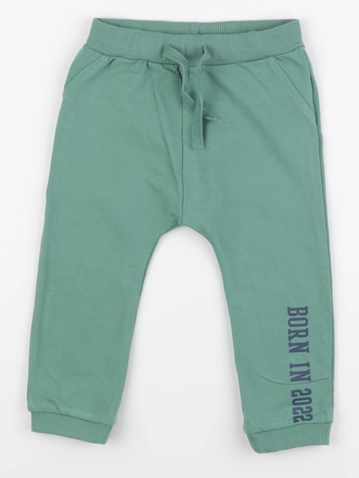 Name it - sarouel vert - 9/12 mois