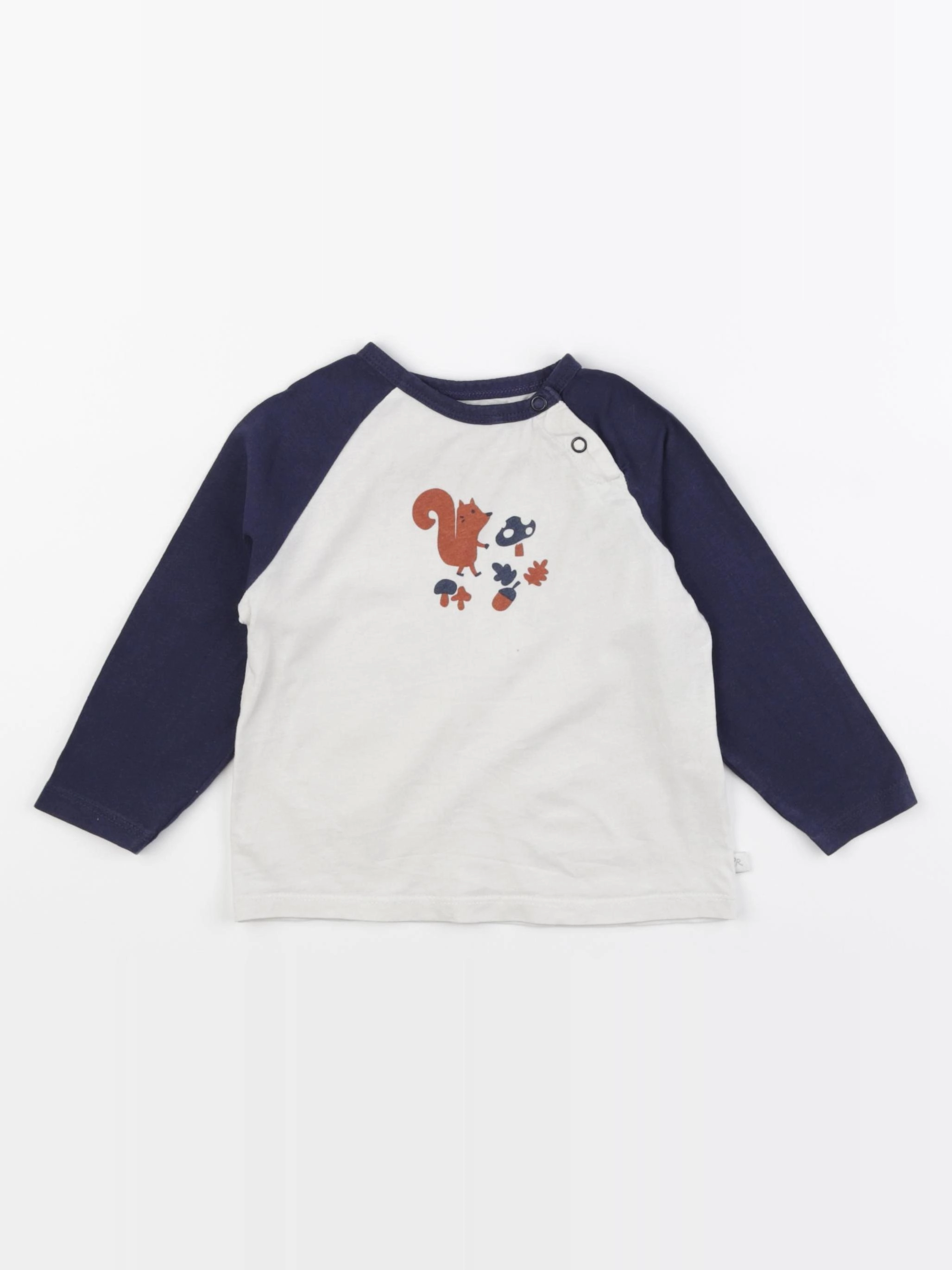 Cadet Rousselle - tee-shirt beige, bleu - 18 mois