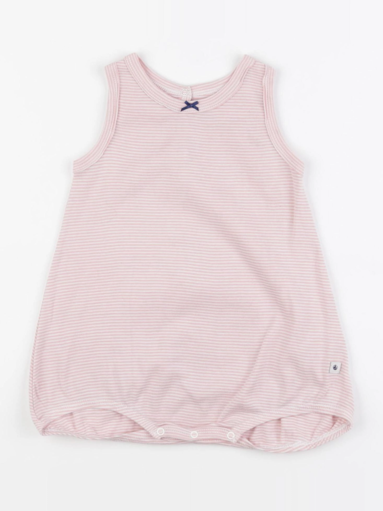 Petit Bateau - pyjama coton rose - 18 mois
