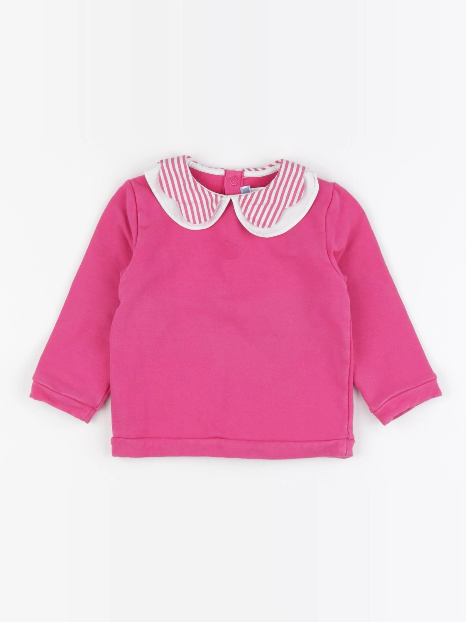Jacadi - sweat rose - 24 mois