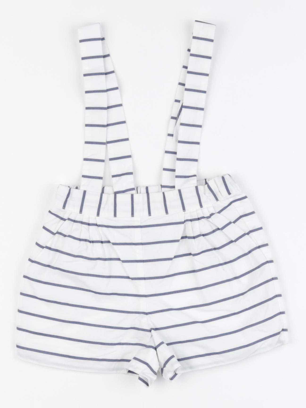 Jacadi - short blanc, bleu - 12 mois