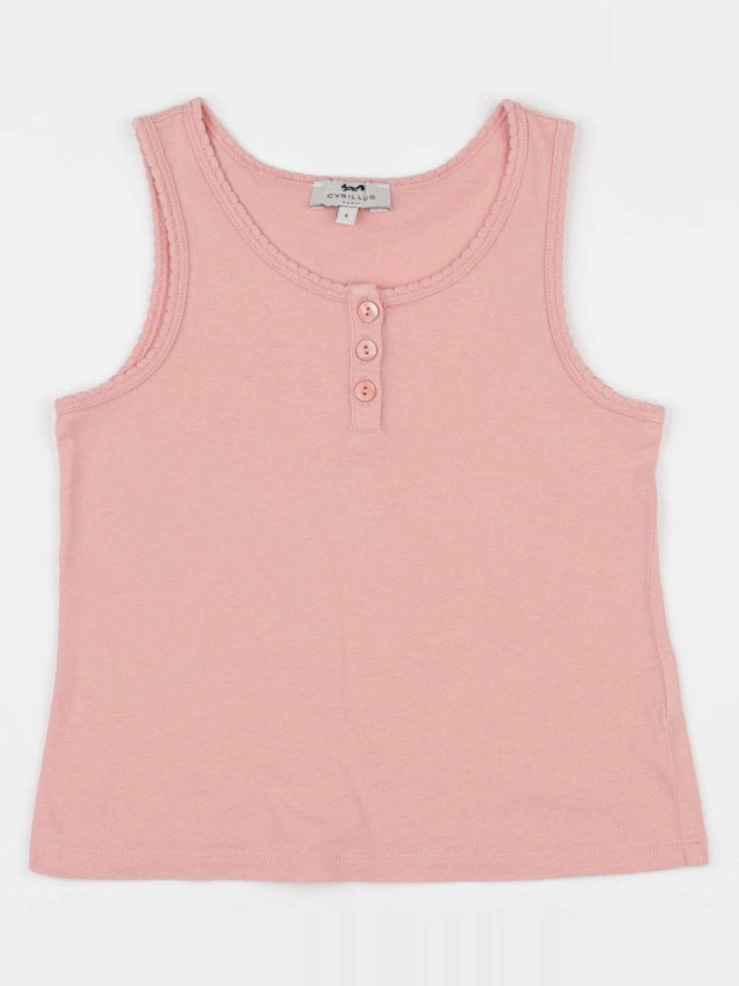 Cyrillus - maillot de corps rose - 6 ans