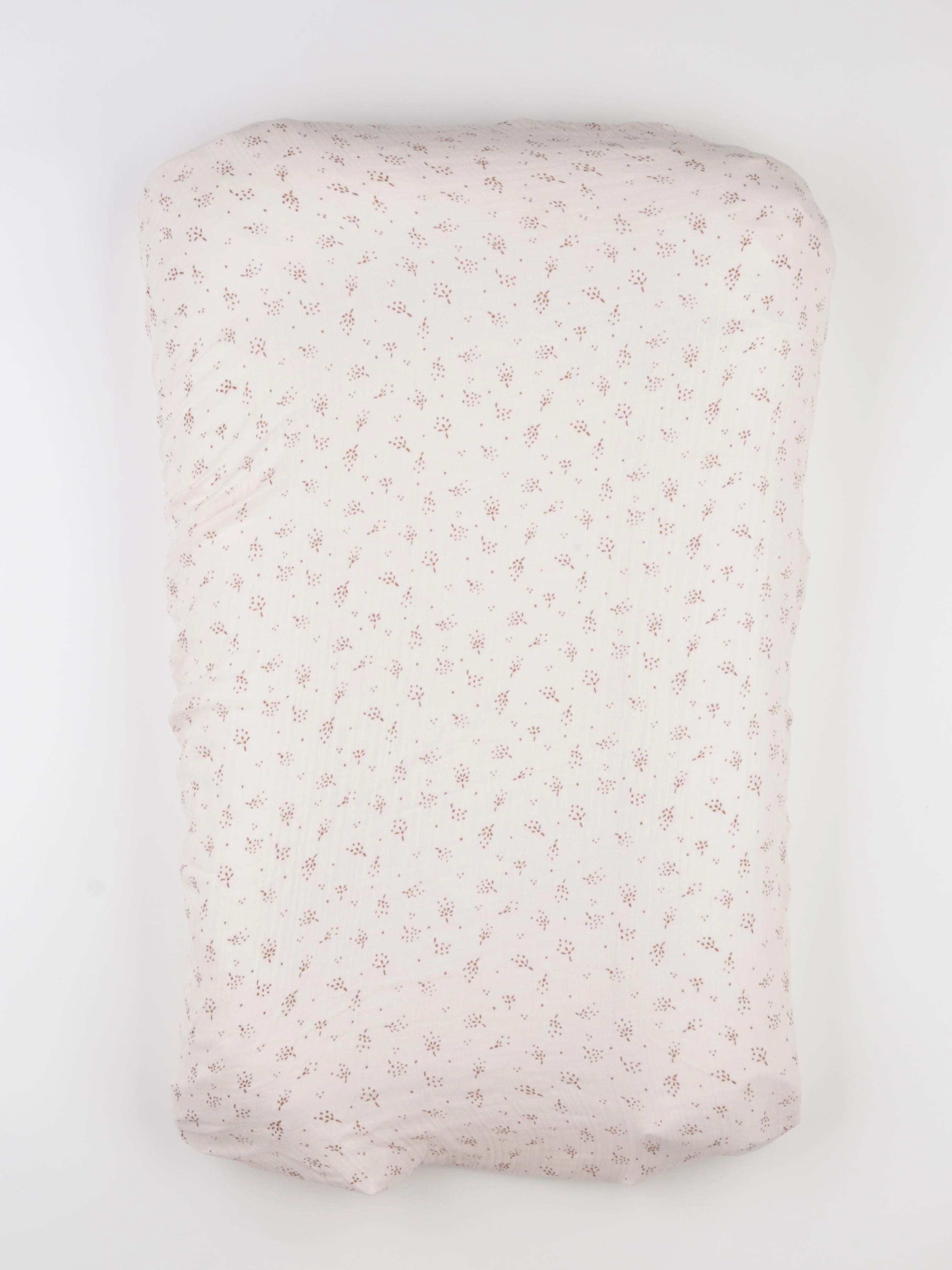 GABRIELLE PARIS - housse de matelas à langer ETINCELLE POUDRE 35x60 cm