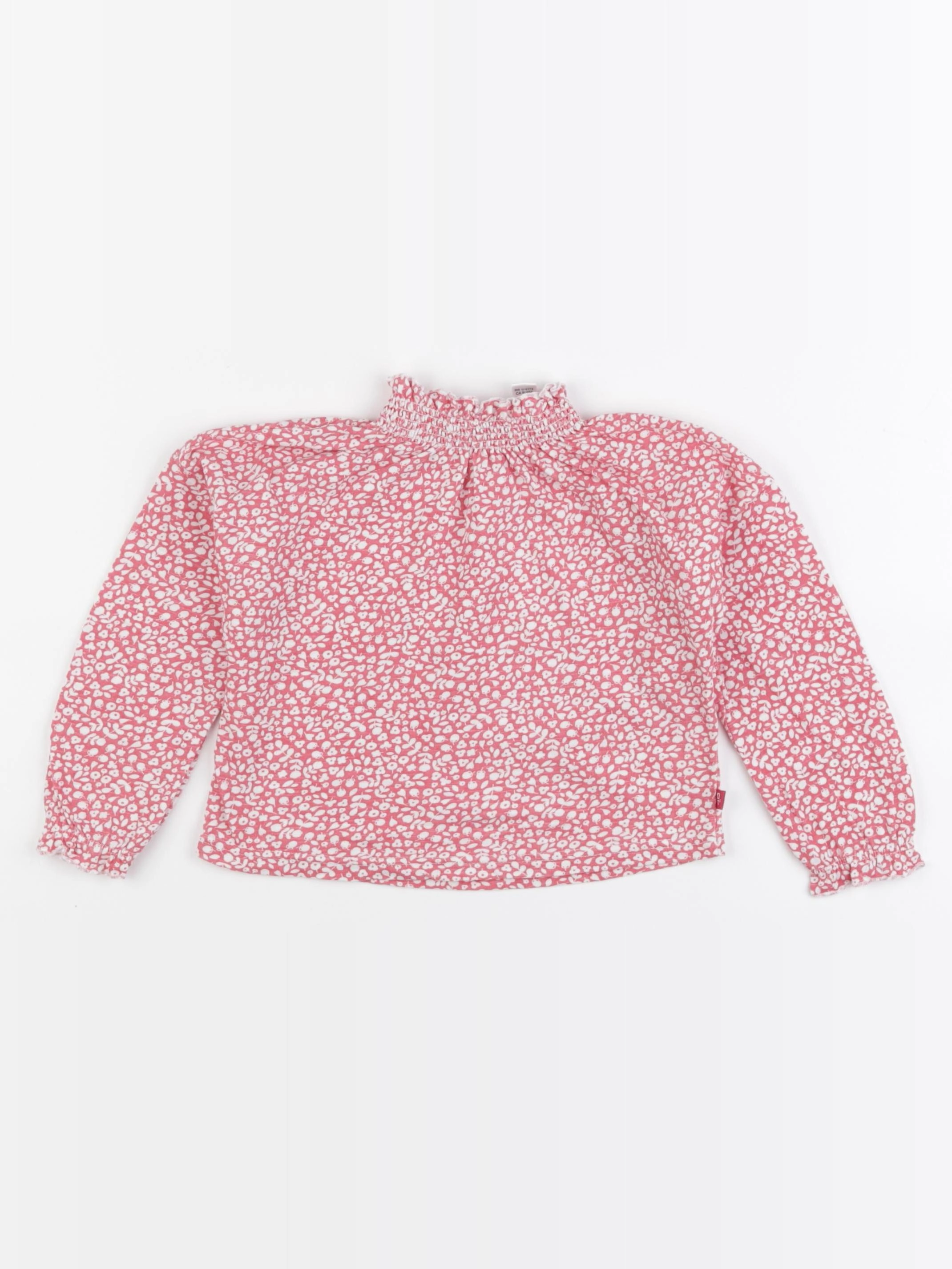 Okaidi - tee-shirt rouge, blanc - 3 ans