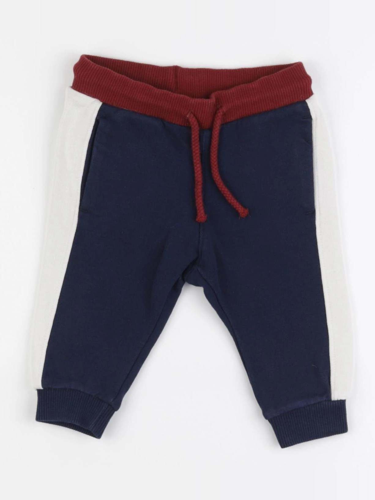 H&M - jogging bleu - 4/6 mois