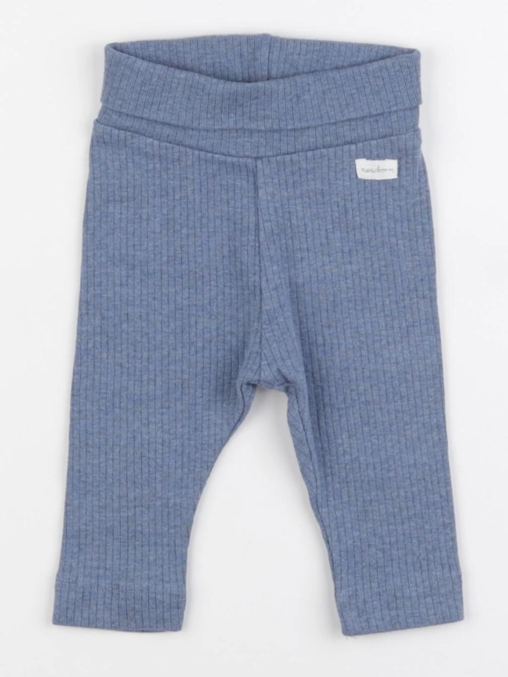 H&M - legging bleu - 2/4 mois