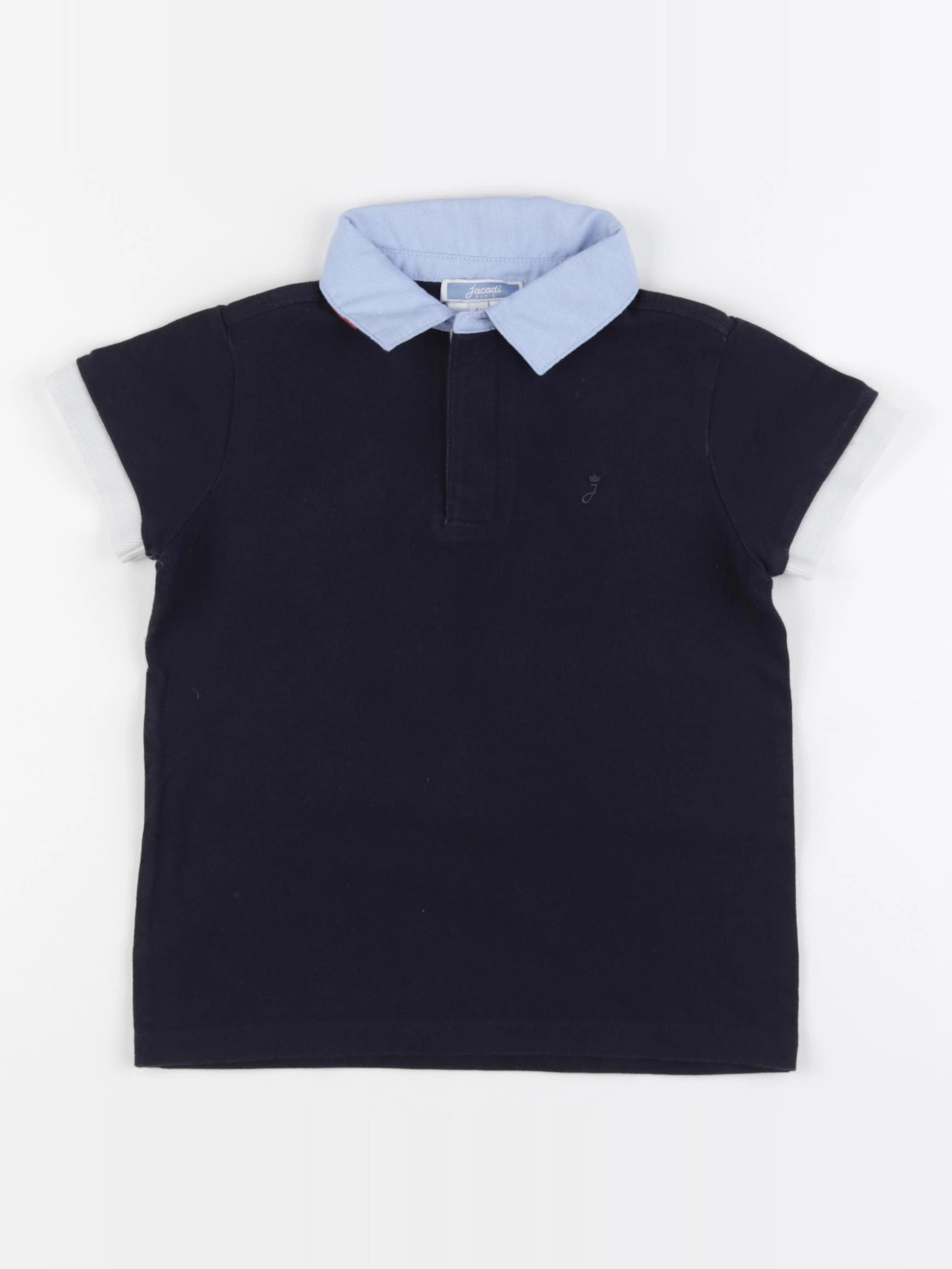 Jacadi - polo bleu - 4 ans