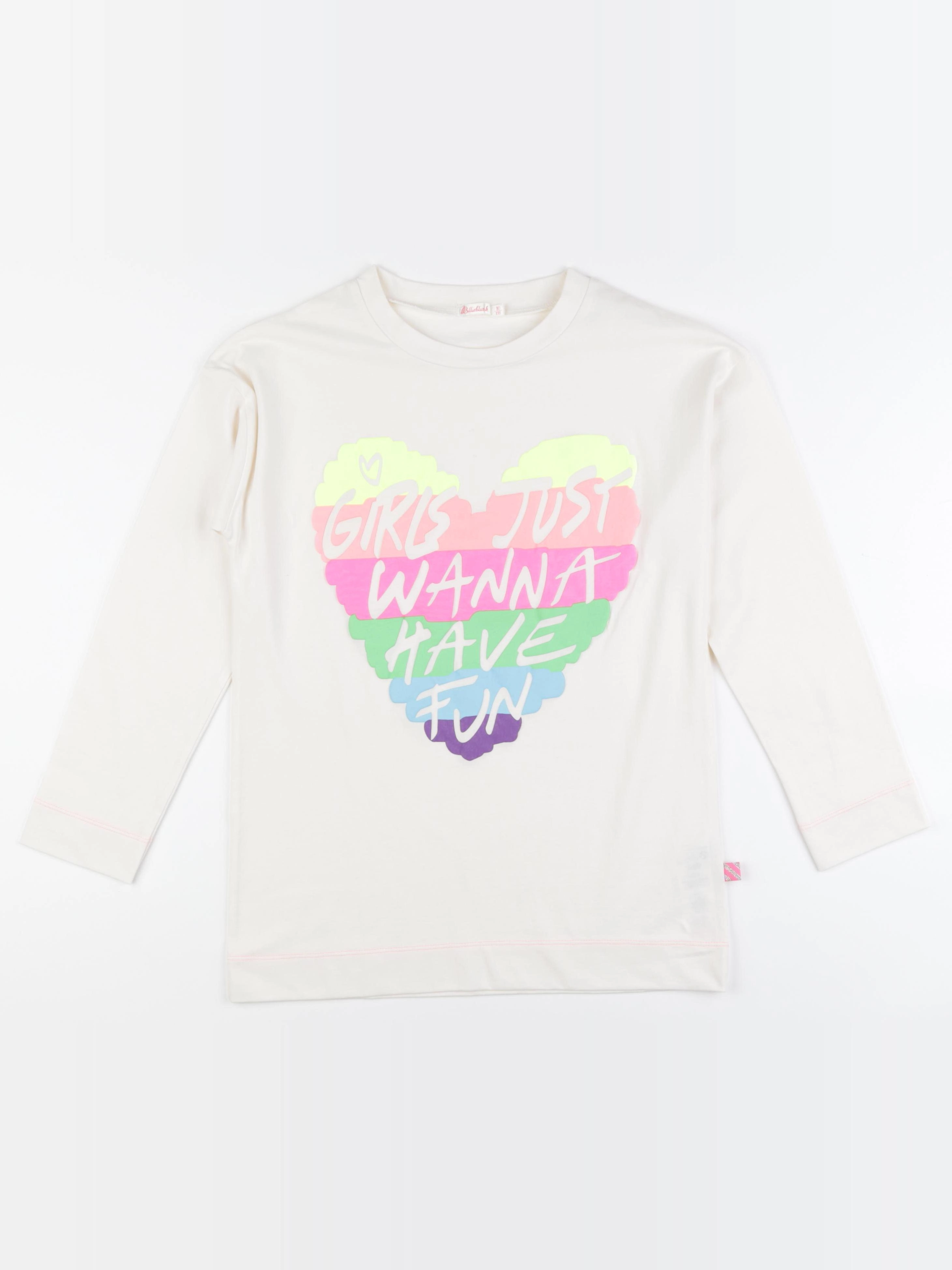 Billie Blush - tee-shirt beige - 10 ans