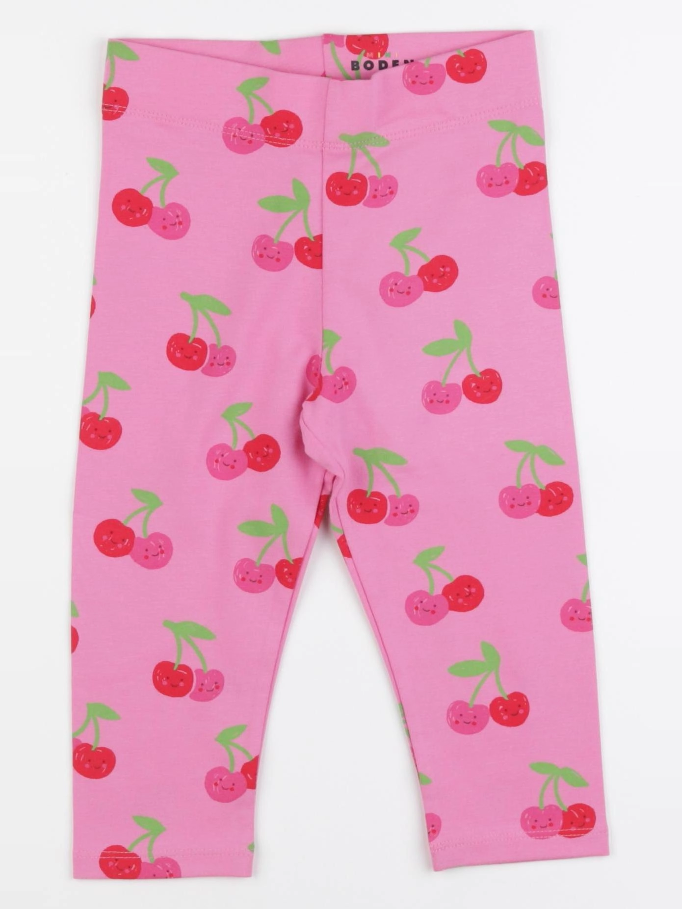 Mini Boden - legging court rose - 5/6 ans