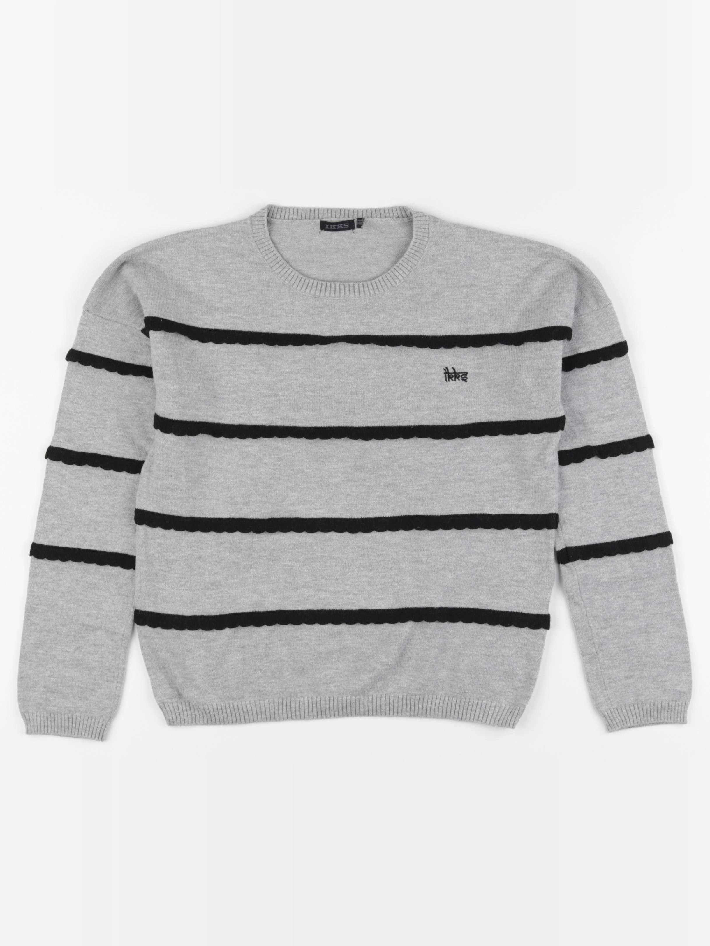 IKKS - pull gris - 10 ans