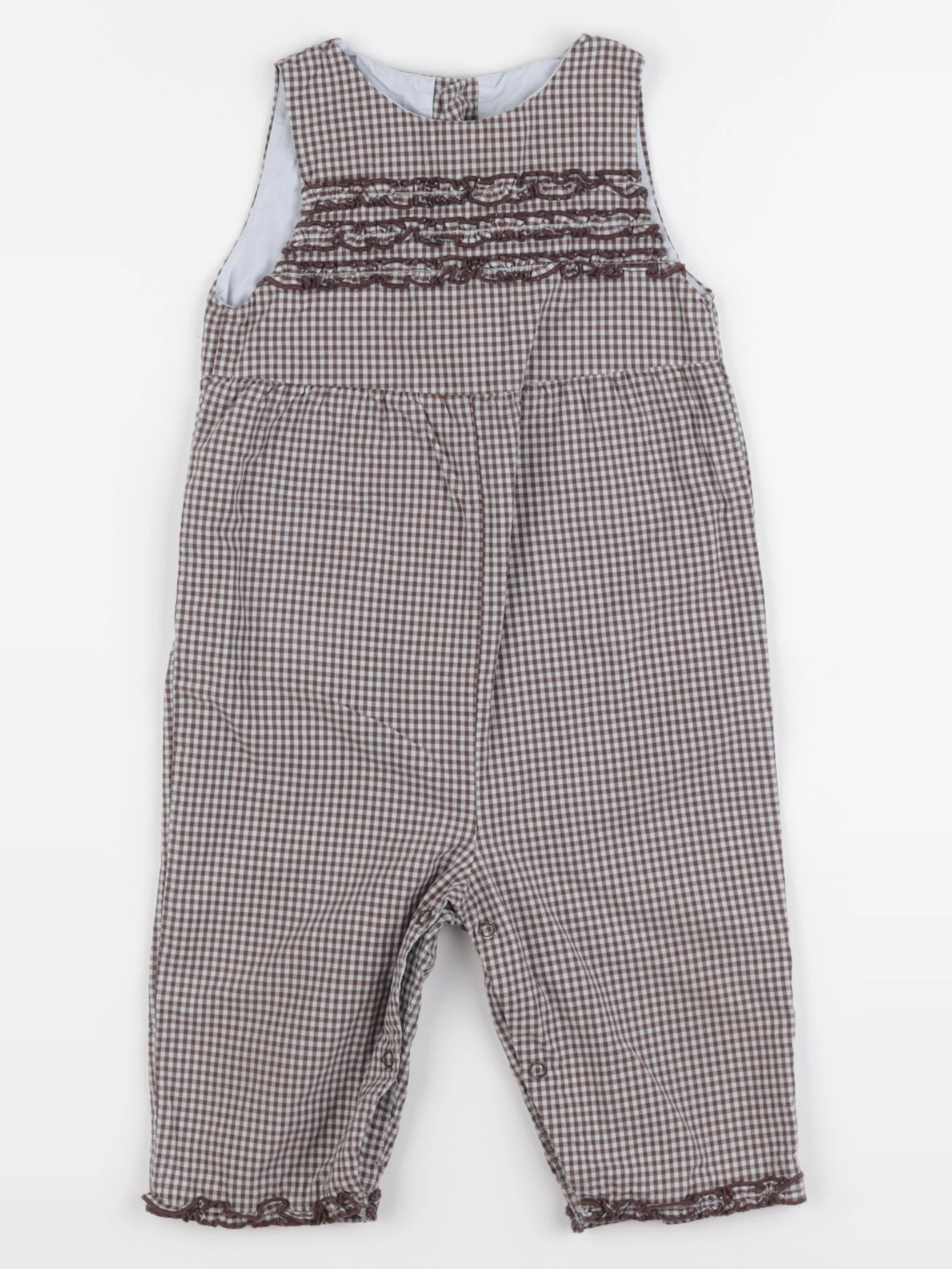 Jacadi - combinaison marron - 12 mois
