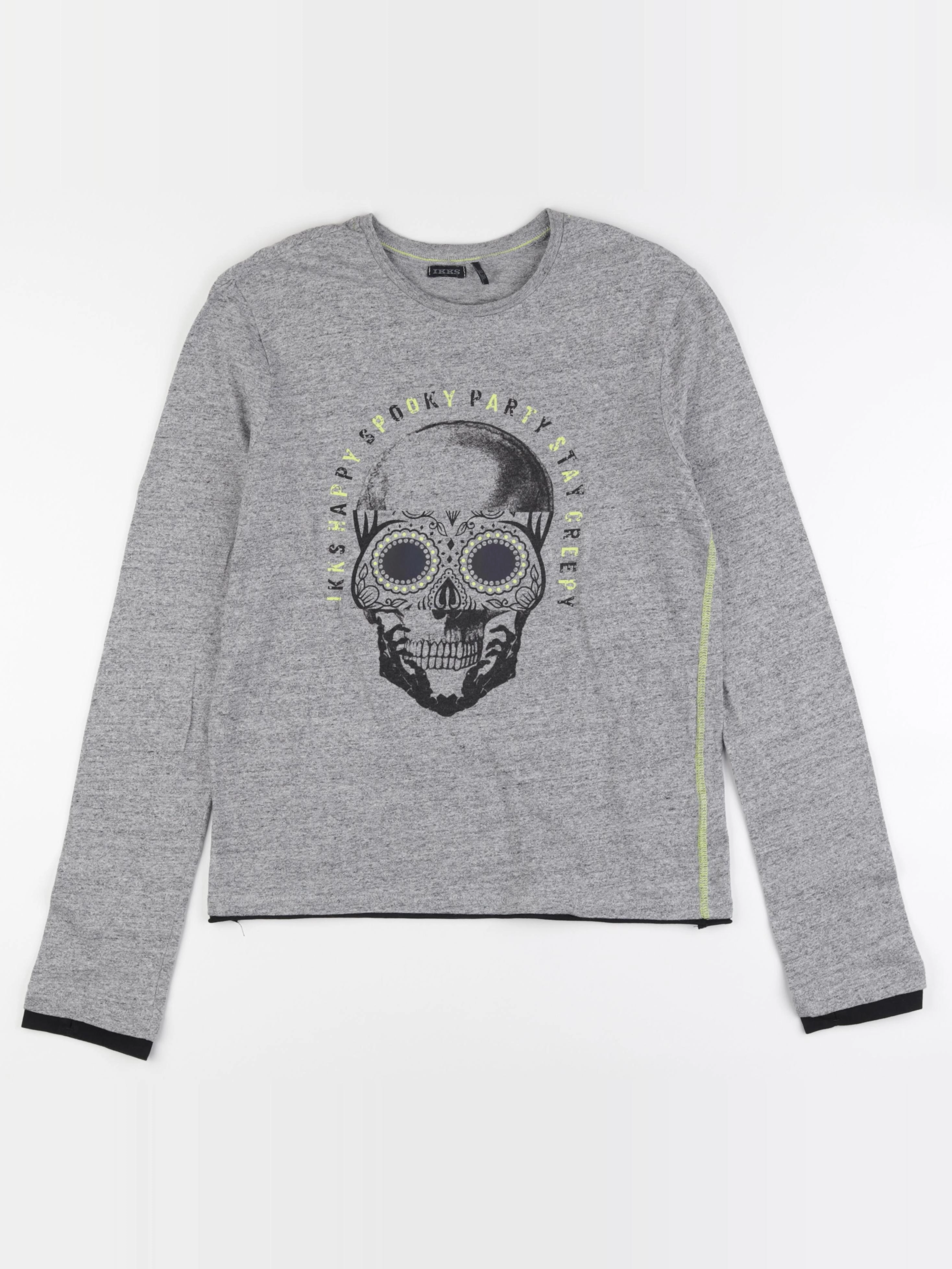 IKKS - tee-shirt gris - 14 ans