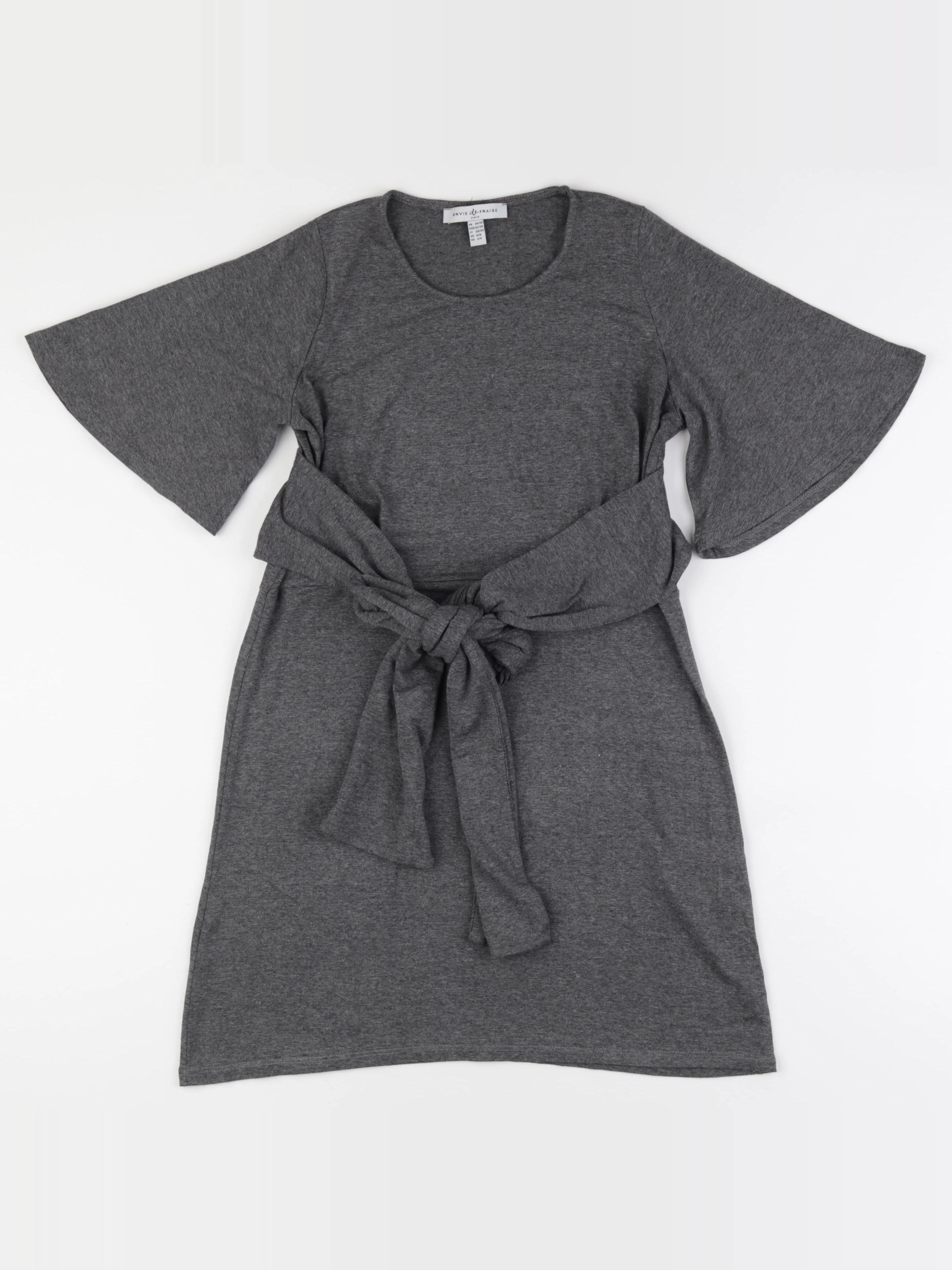 Envie de fraise - tee-shirt grossesse gris - 34 à 36