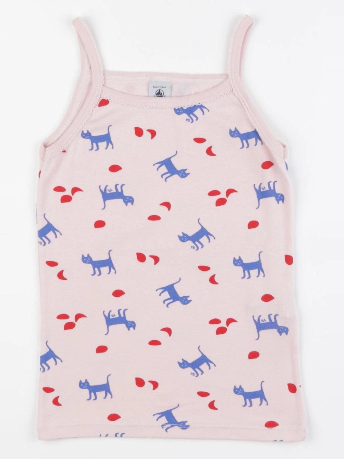 Petit Bateau - maillot de corps multicolore - 8 ans