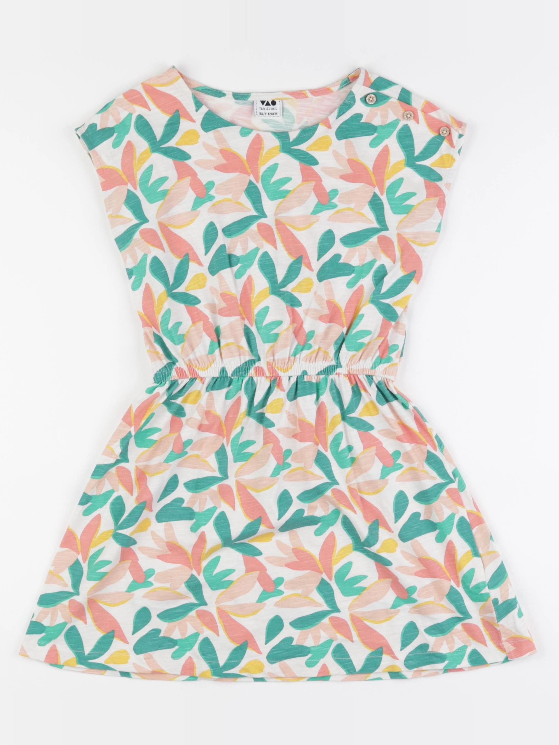 Tape à l'oeil - robe multicolore - 8 ans