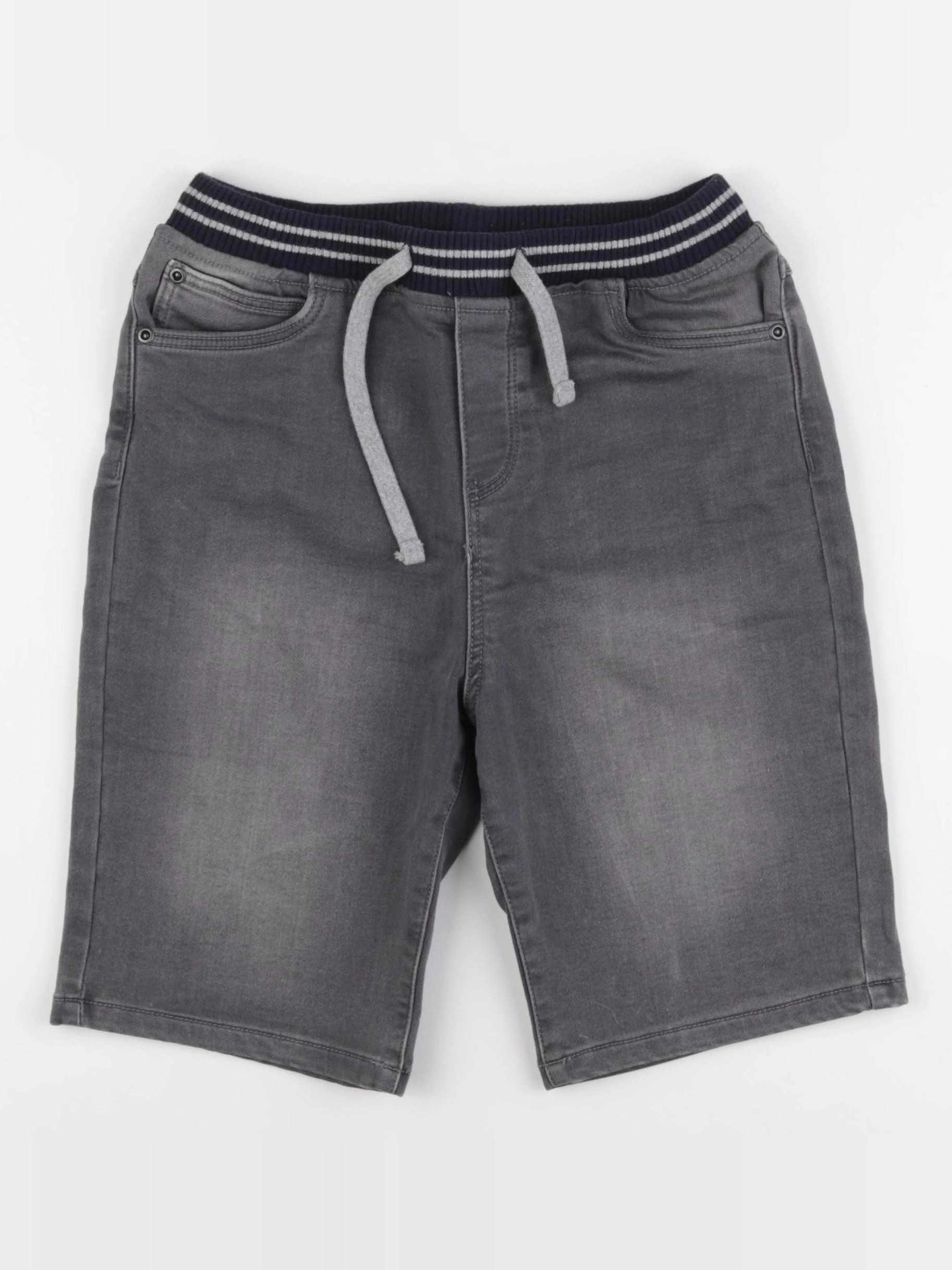 Vertbaudet - short gris - 12 ans