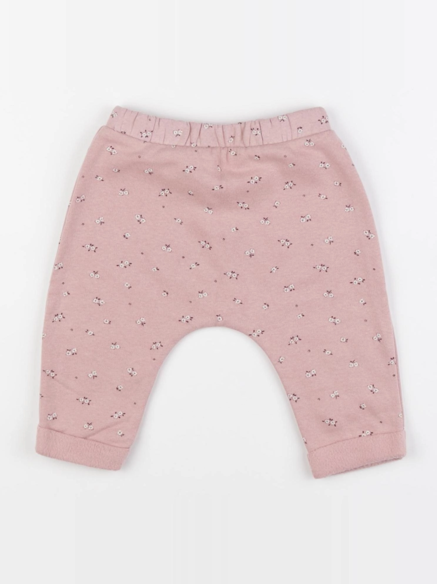 Vertbaudet - sarouel rose - 9 mois