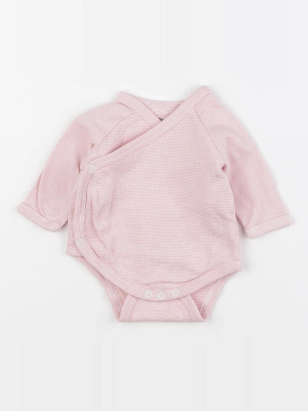 Vertbaudet - body rose - 1 mois