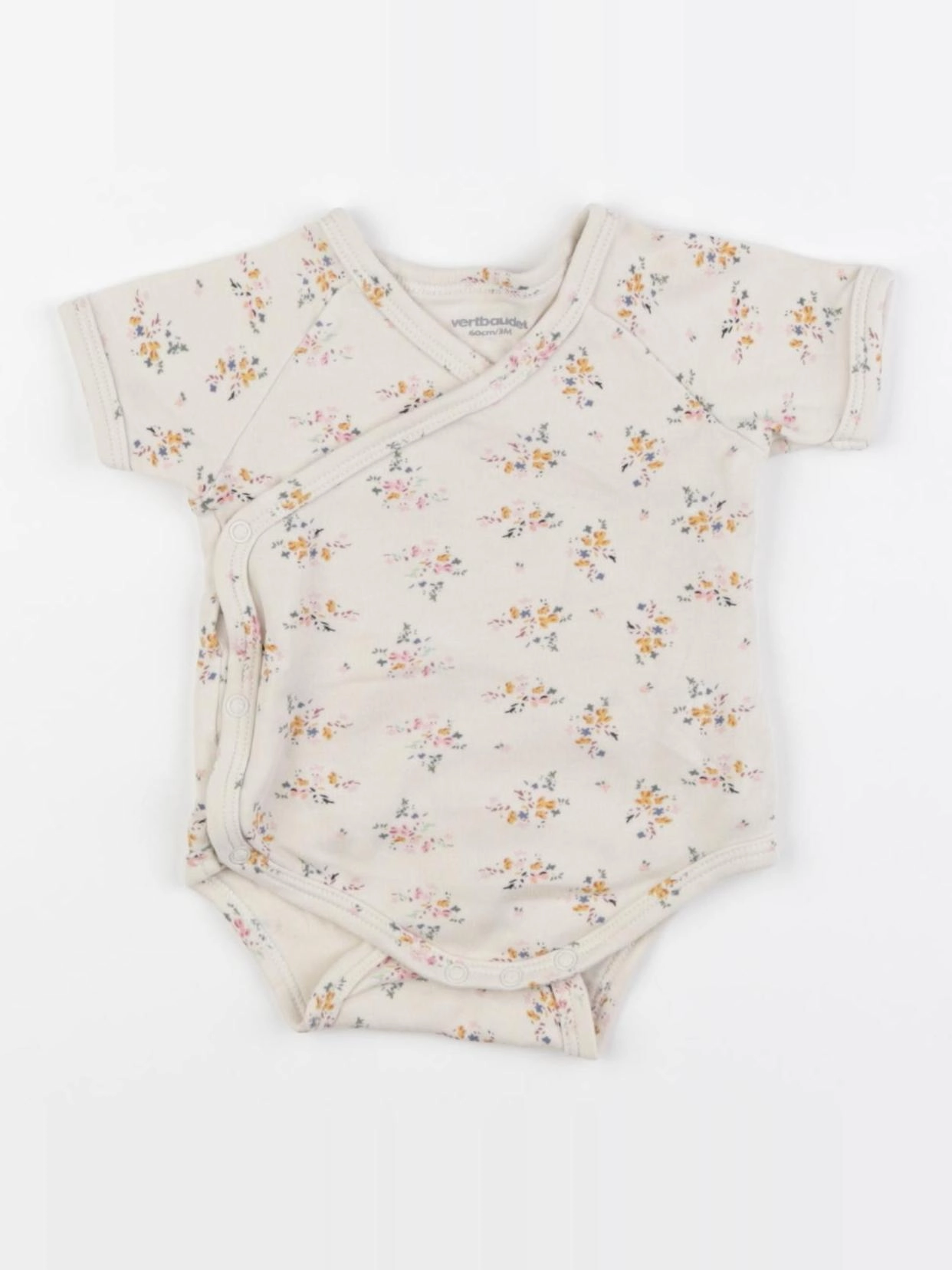 Vertbaudet - body multicolore - 3 mois