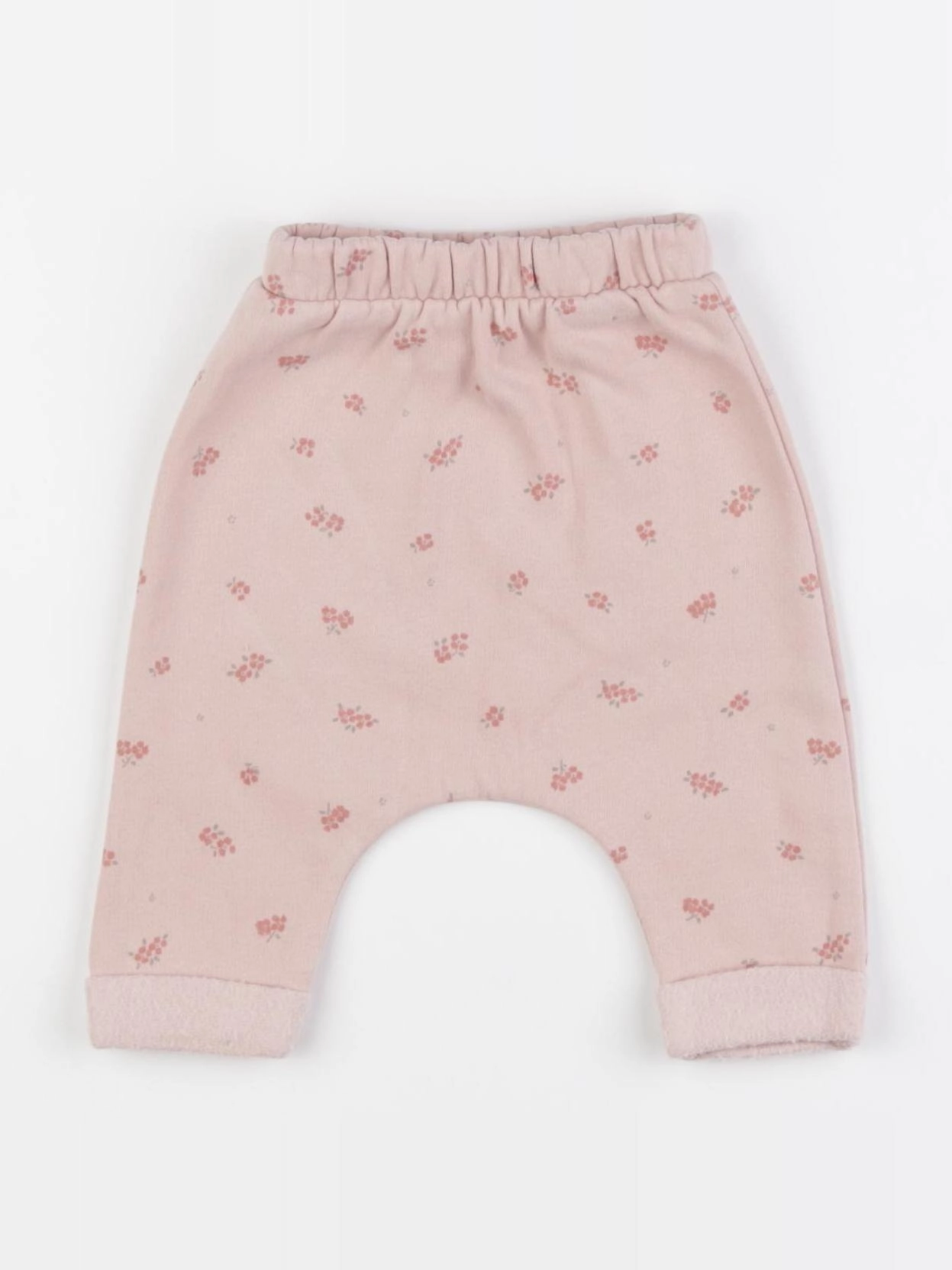 Vertbaudet - sarouel rose - 9 mois