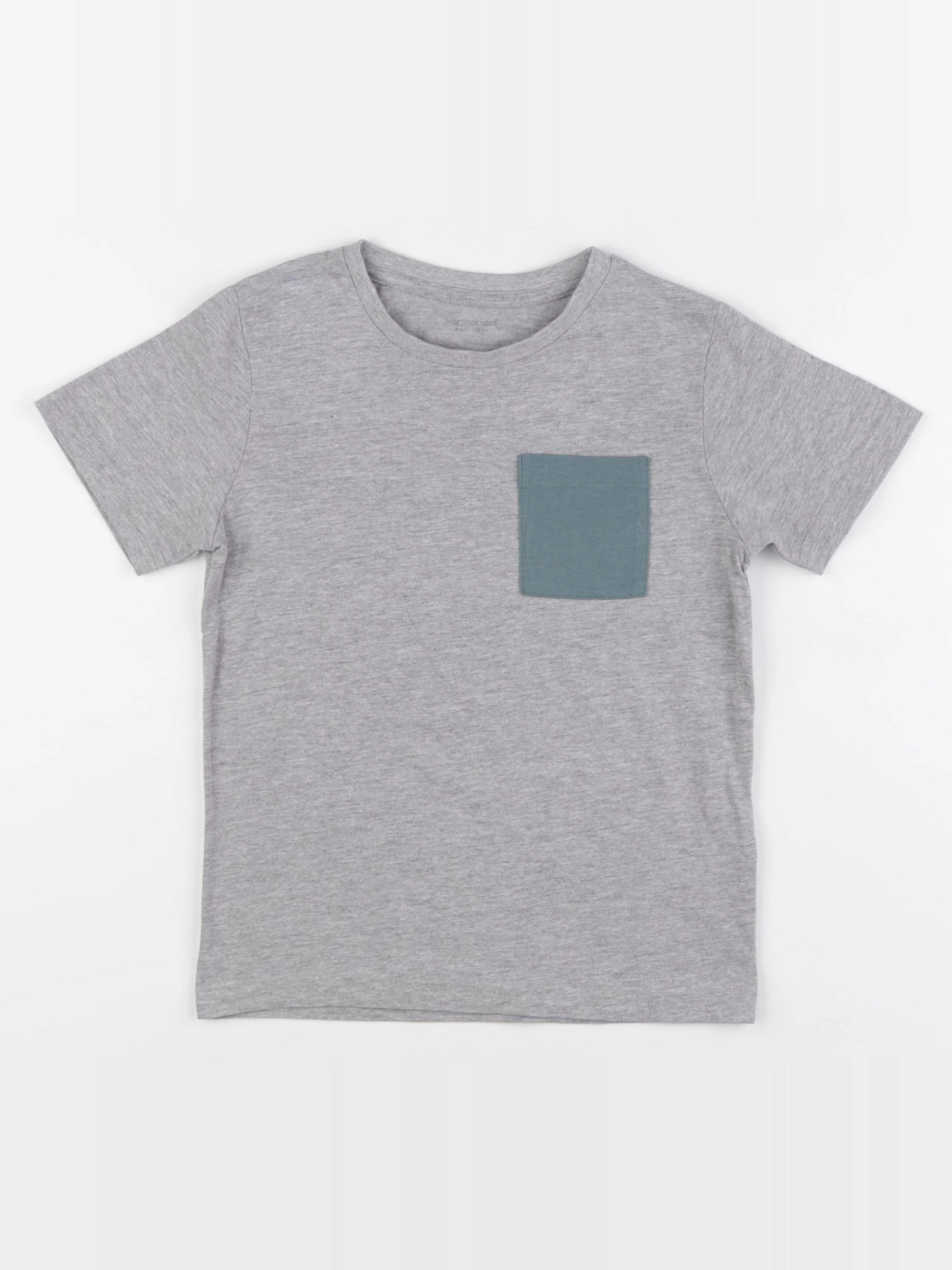 Vertbaudet - tee-shirt gris - 8 ans