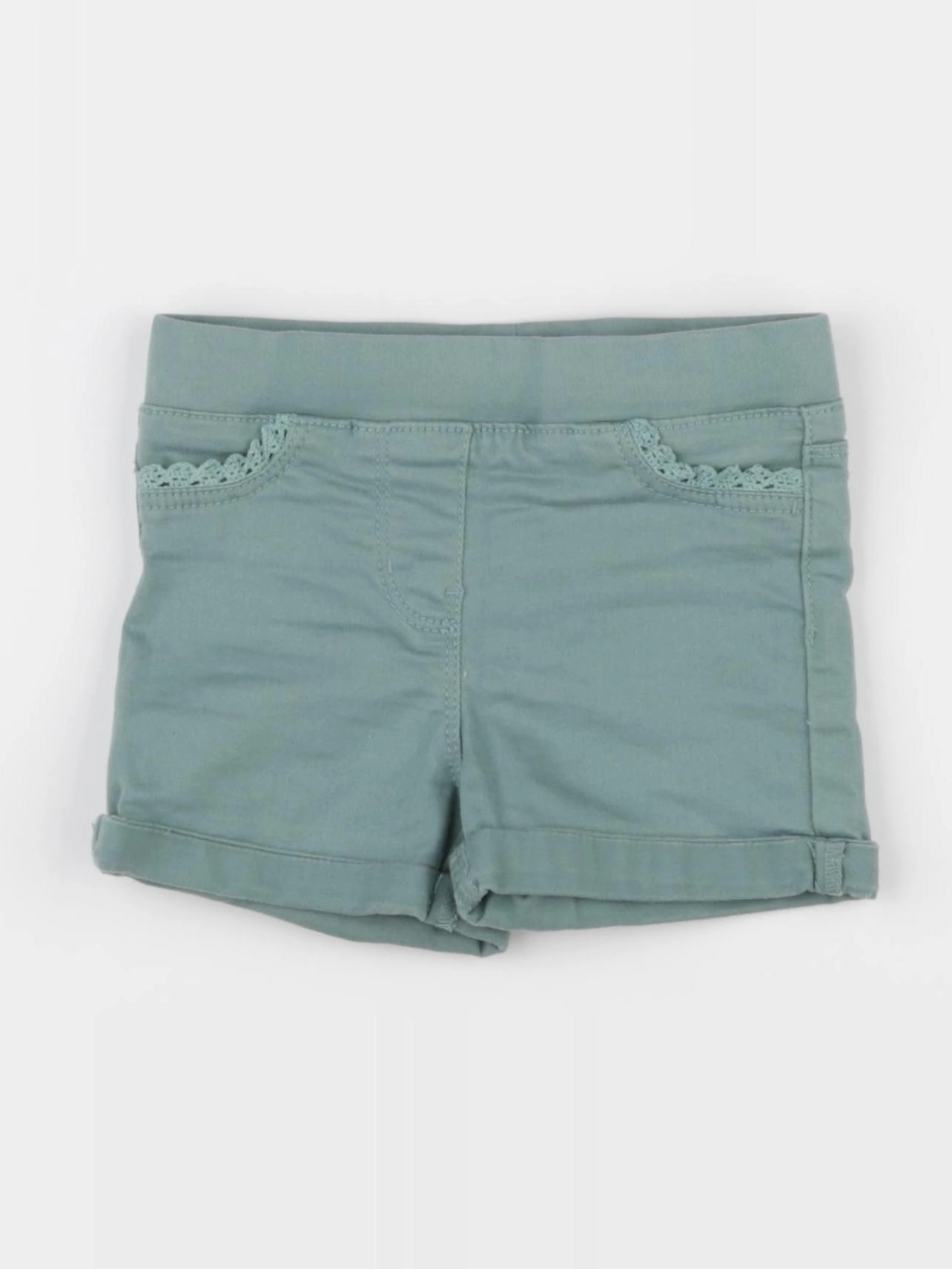 Vertbaudet - short vert - 3 ans