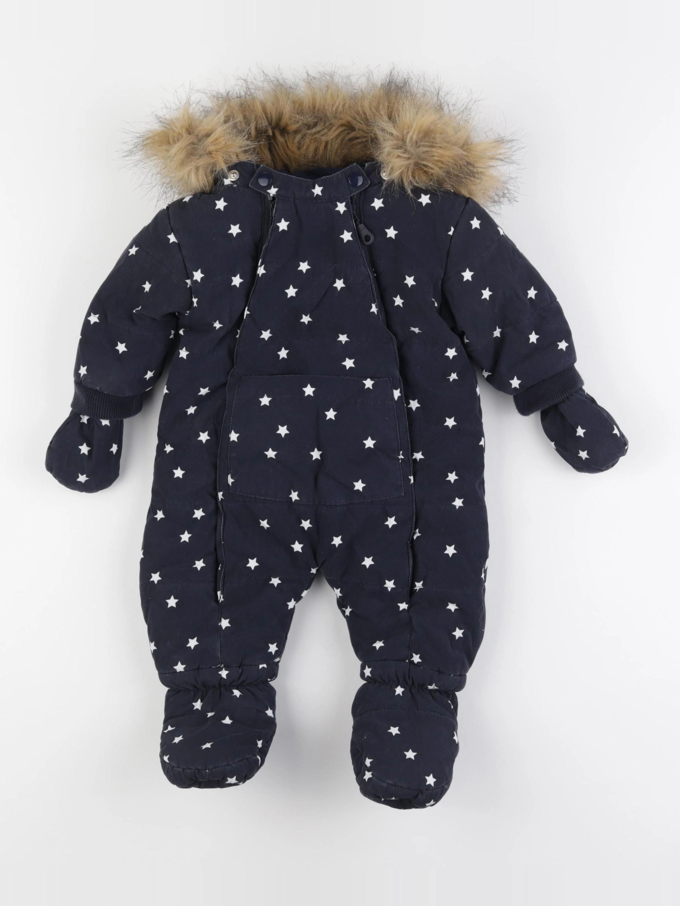 La Redoute - combi-pilote bleu - 6 mois