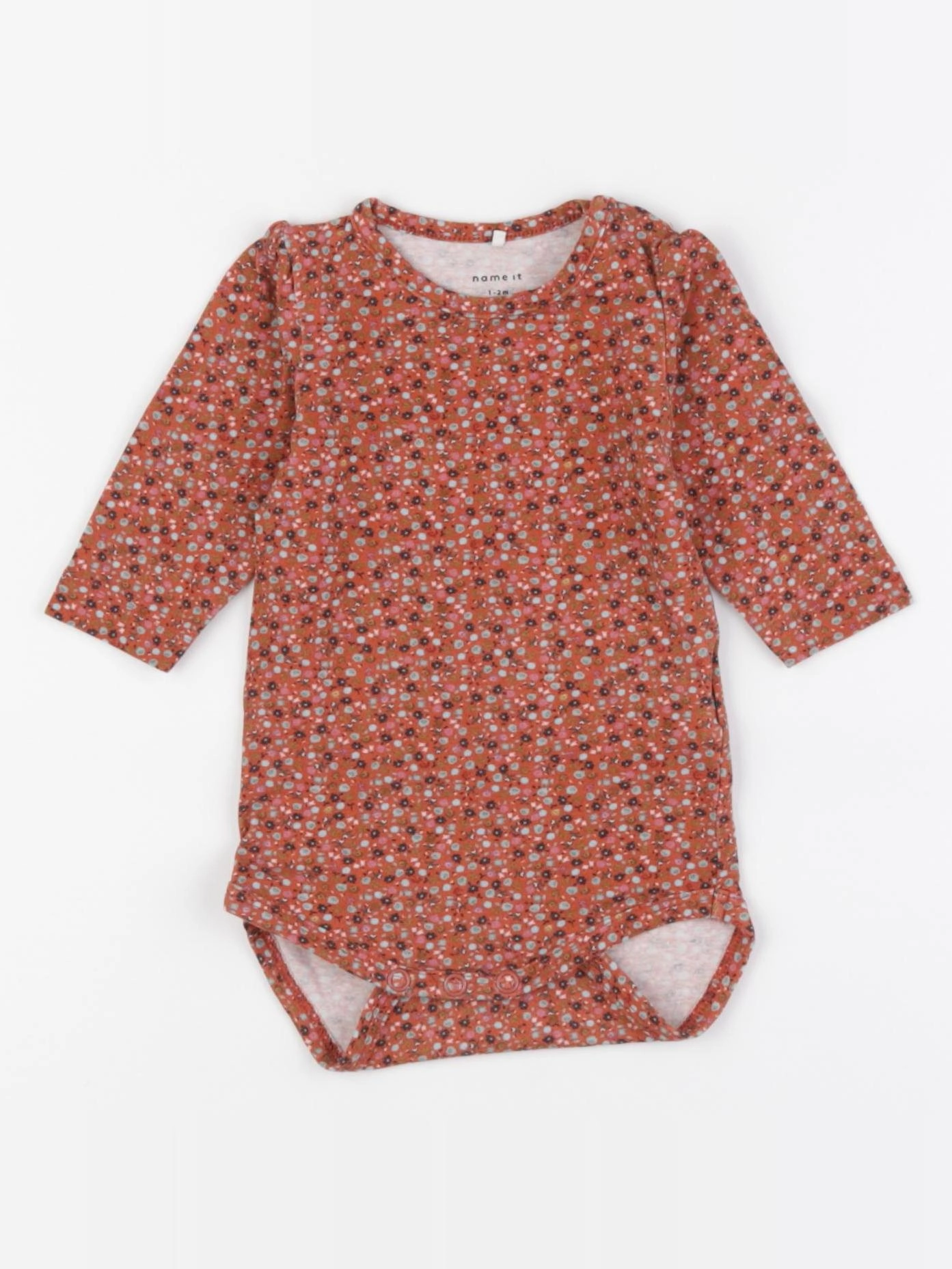 Name it - body rouge - 1/2 mois