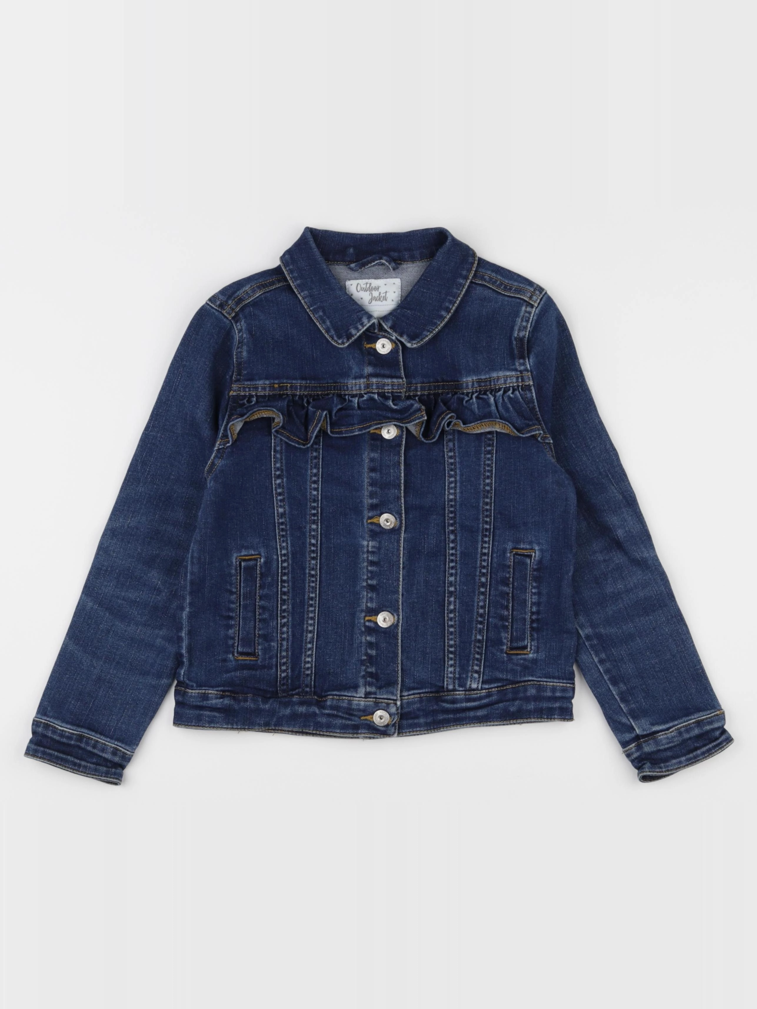 Vertbaudet - veste bleu - 7 ans