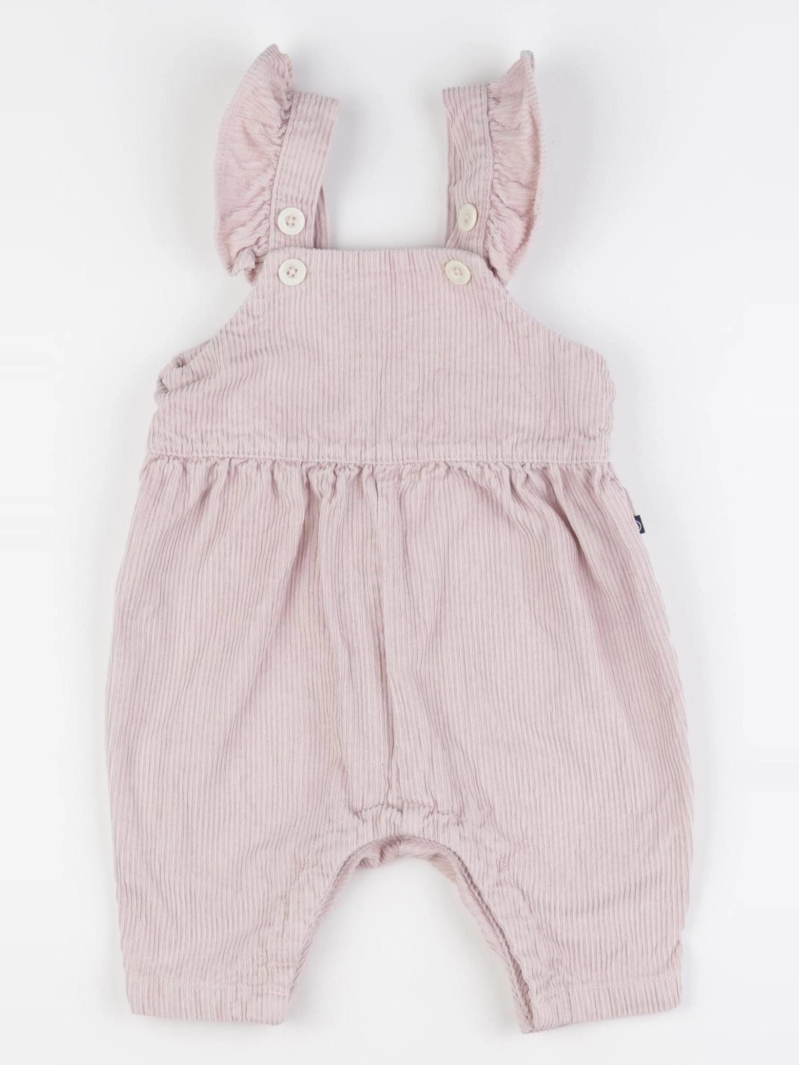 Petit Bateau - salopette rose - 6 mois