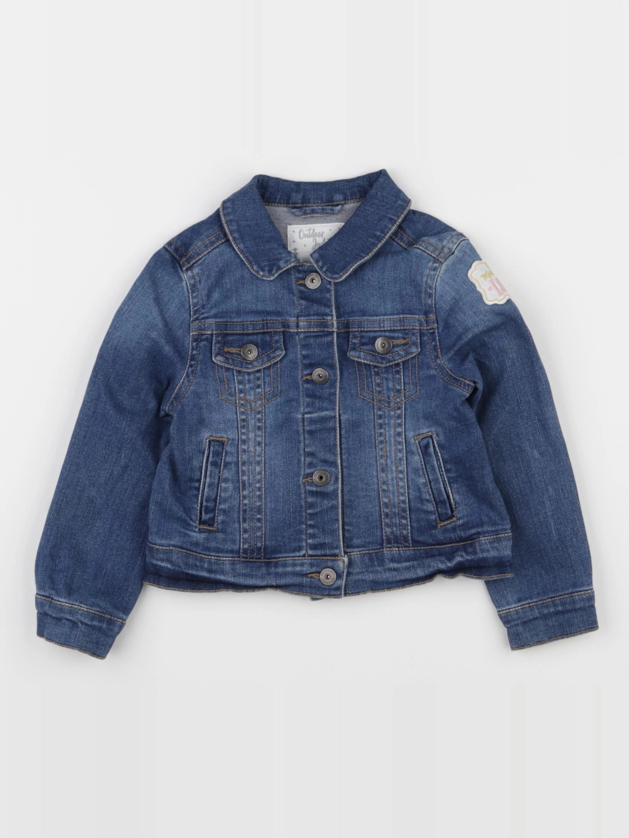Vertbaudet - veste bleu - 3 ans
