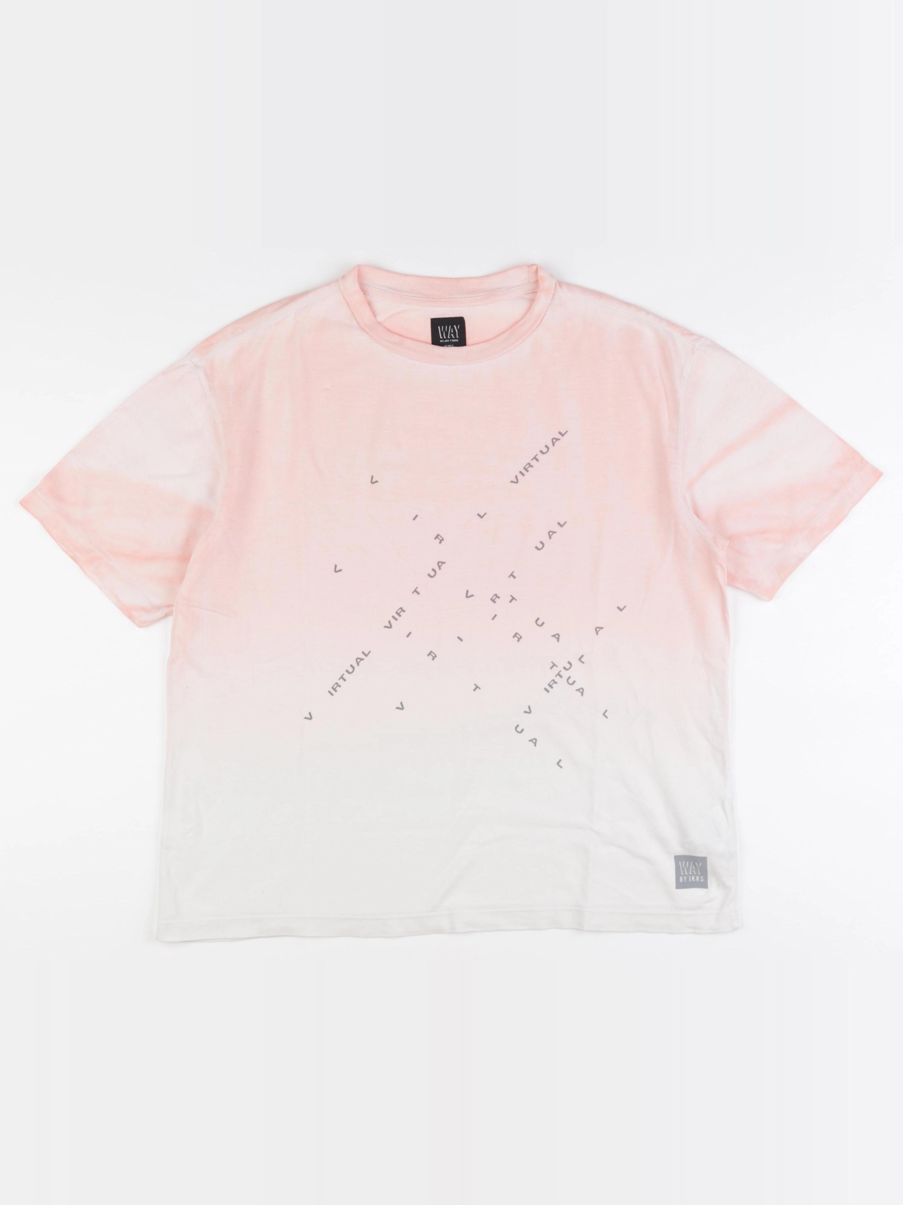 IKKS - tee-shirt blanc, rose - 12 ans