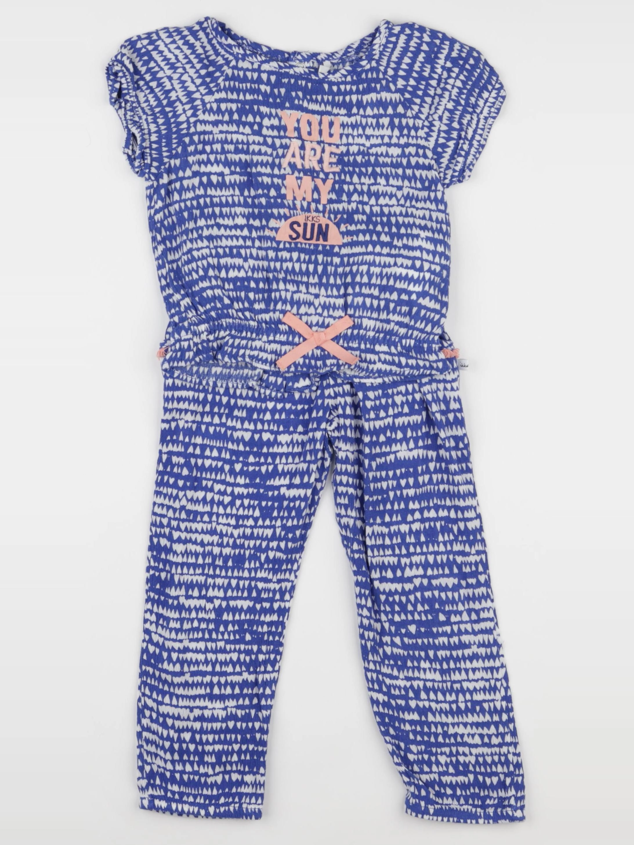 IKKS - ensemble bleu - 3 ans