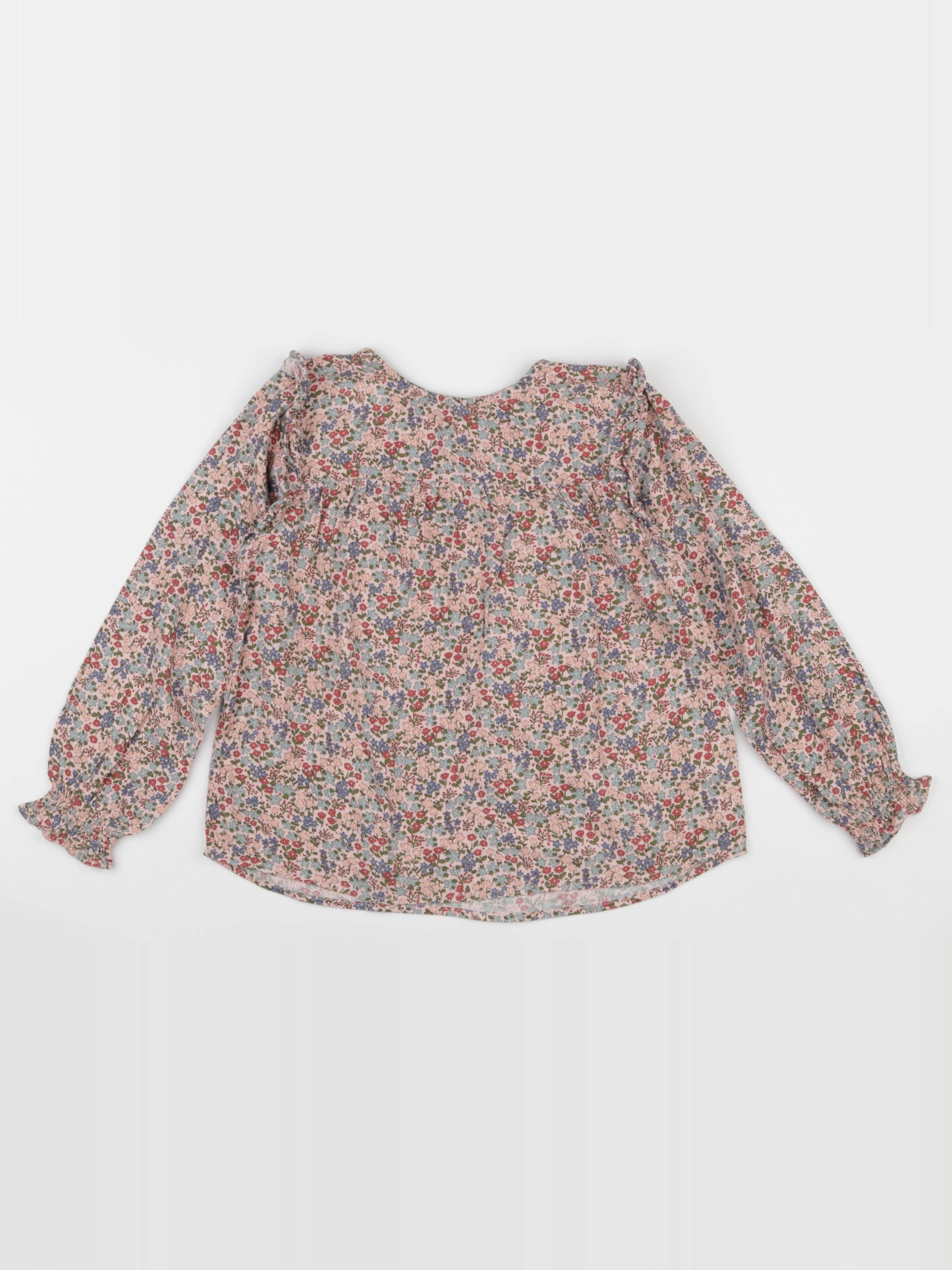 Vertbaudet - blouse multicolore - 8 ans