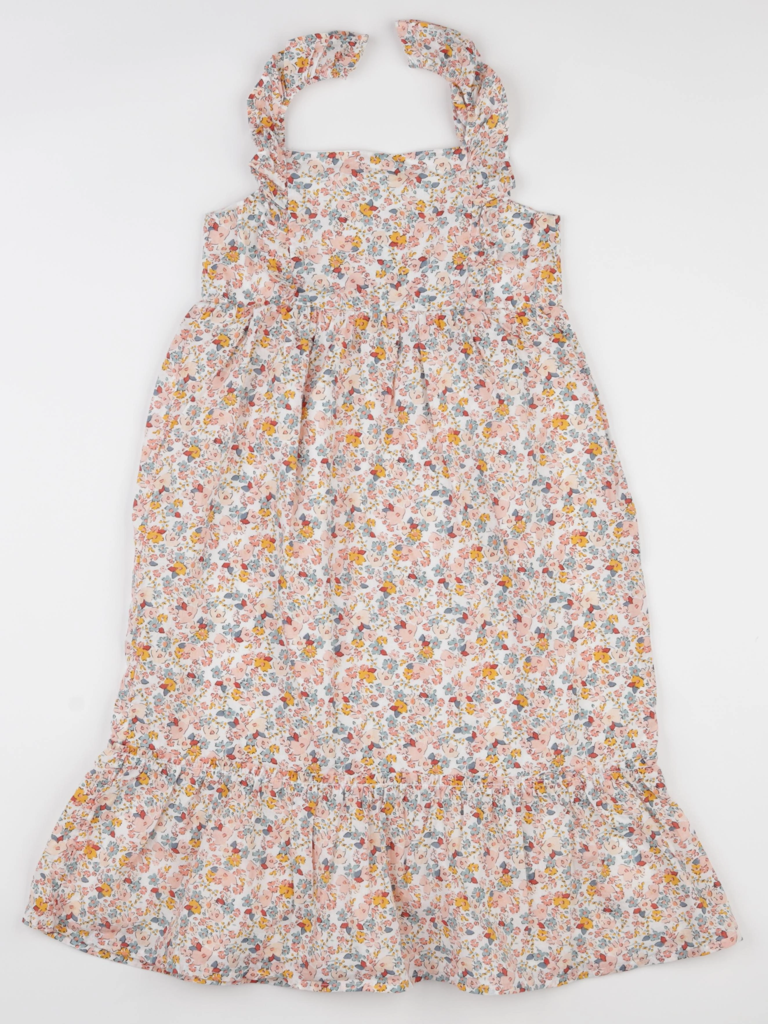 Vertbaudet - robe multicolore - 8 ans