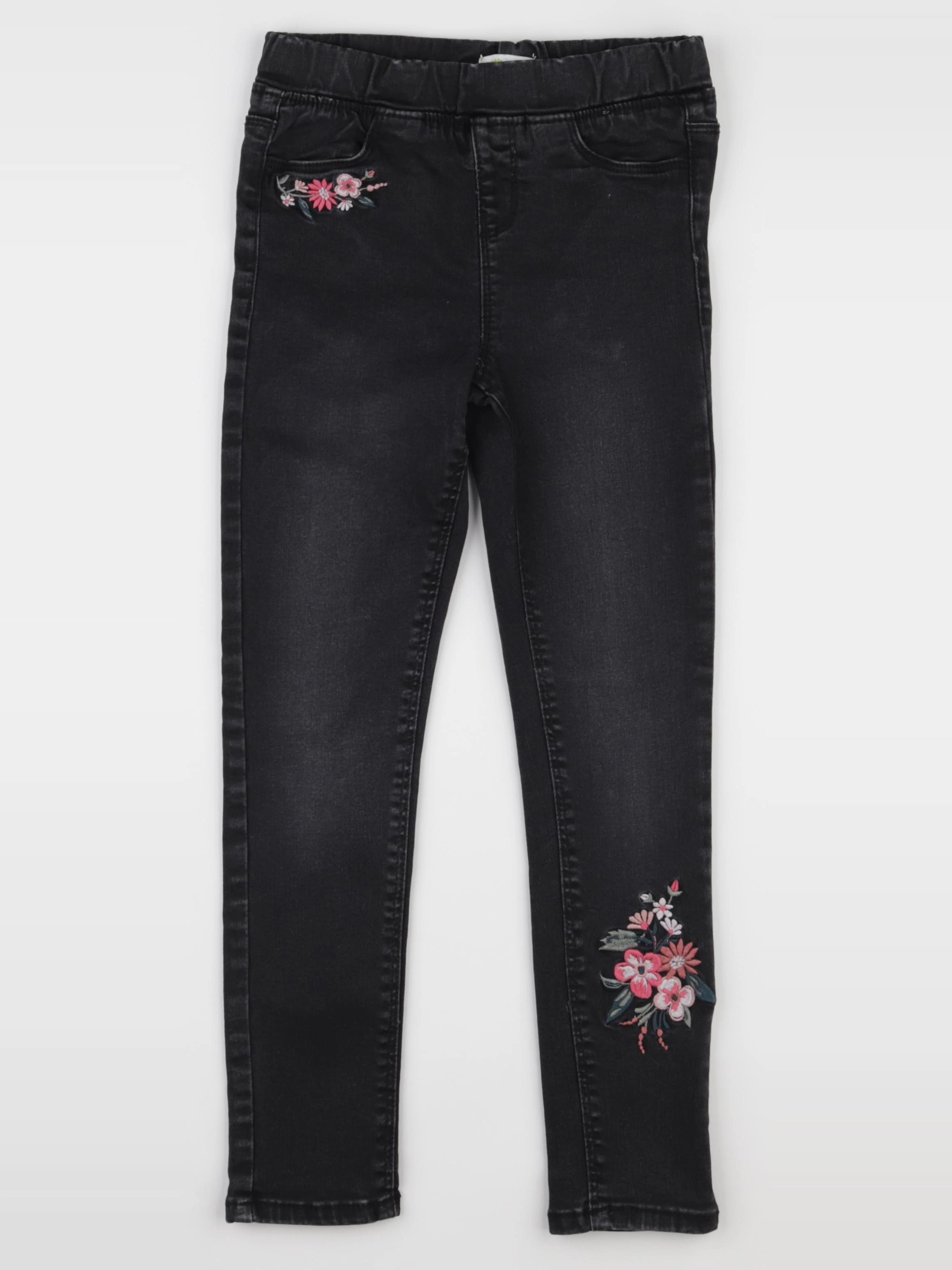Vertbaudet - jegging noir - 8 ans