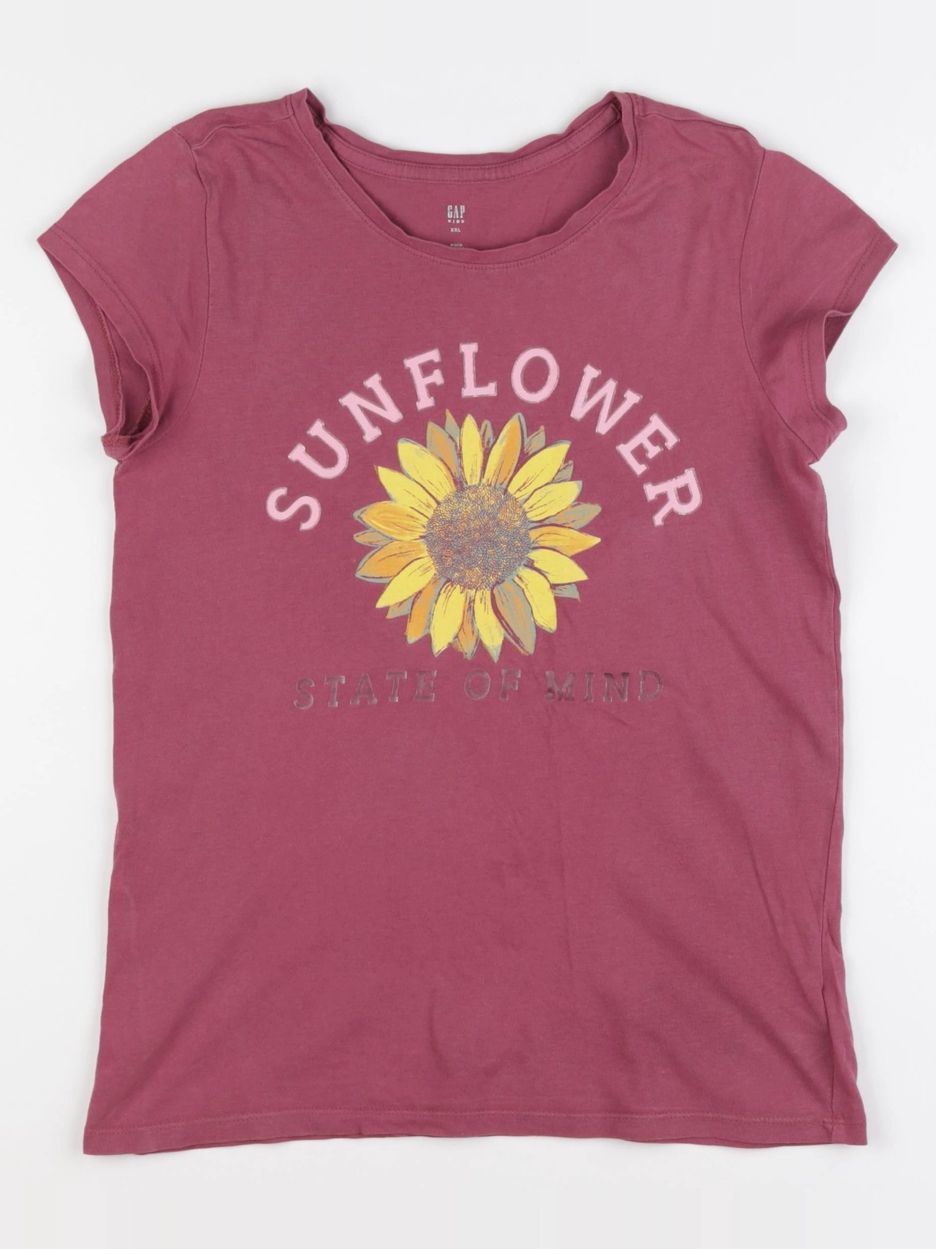 GAP - tee-shirt rose - 14 ans