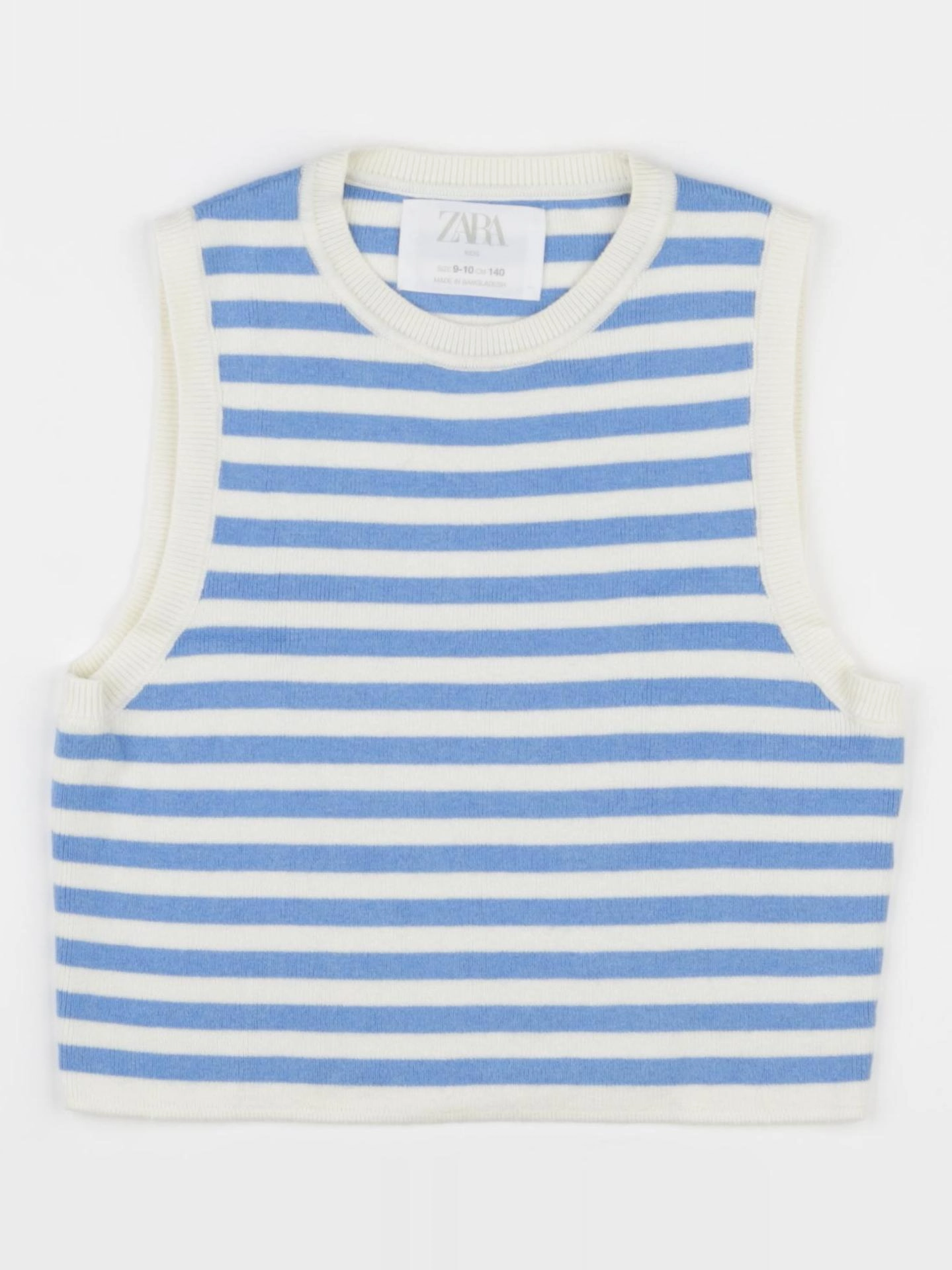 Zara - pull bleu - 9/10 ans