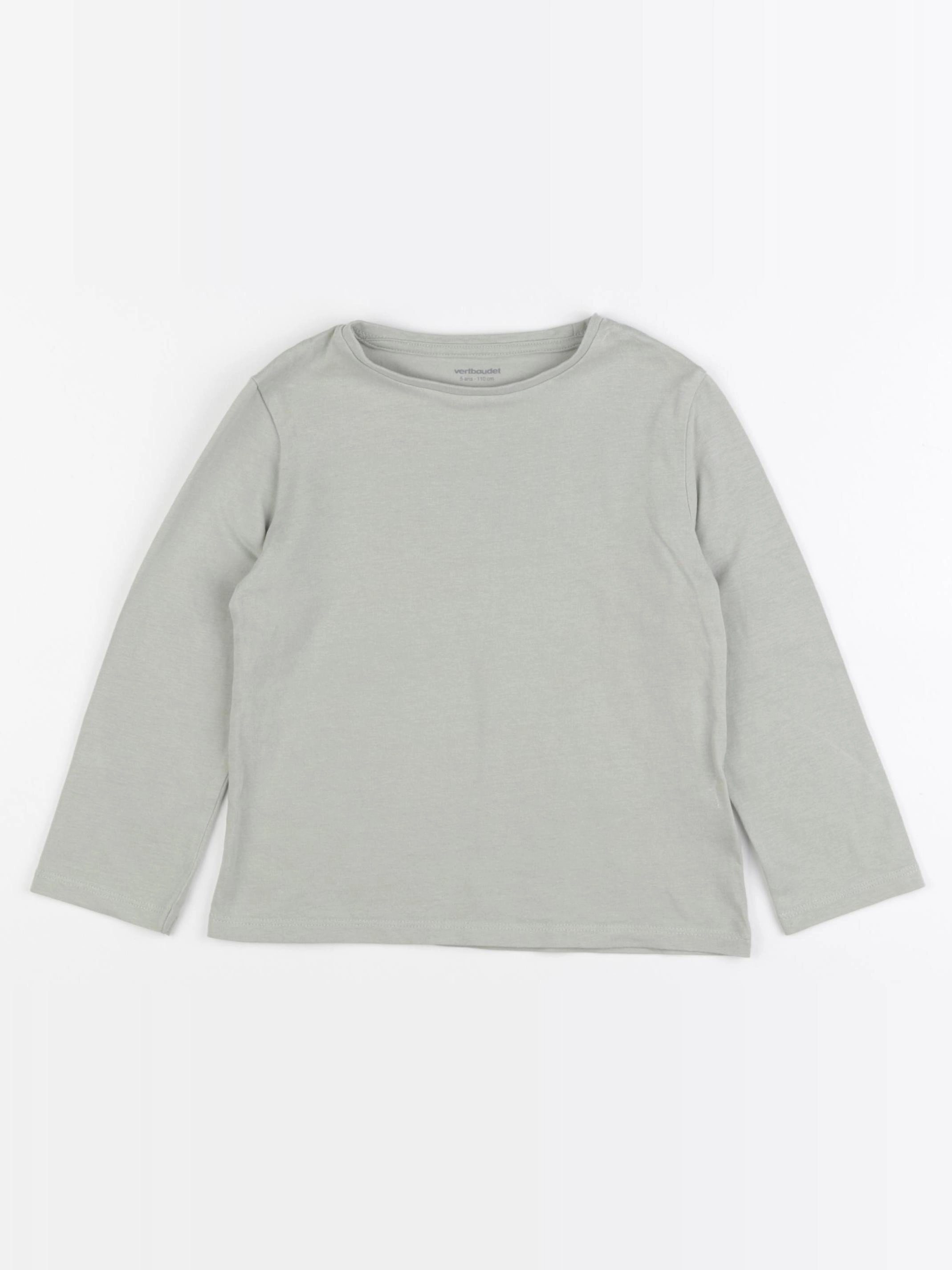 Vertbaudet - tee-shirt vert - 5 ans