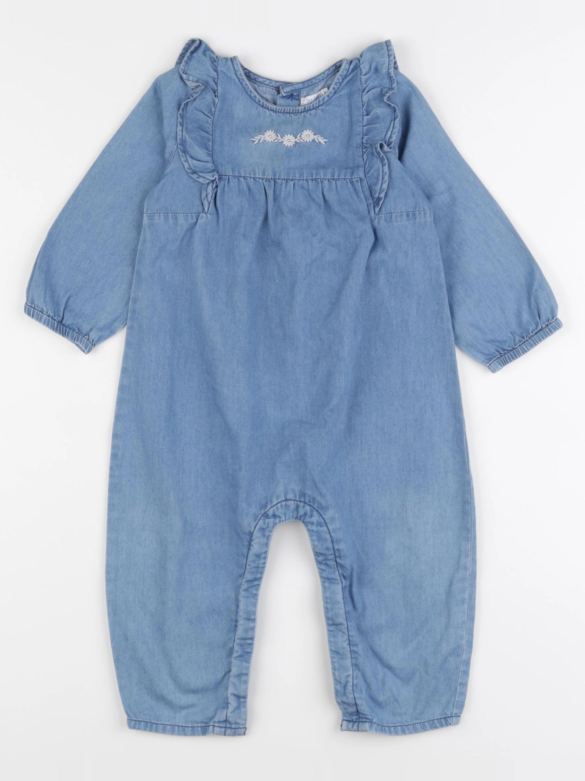 Boutchou - combinaison bleu - 18 mois